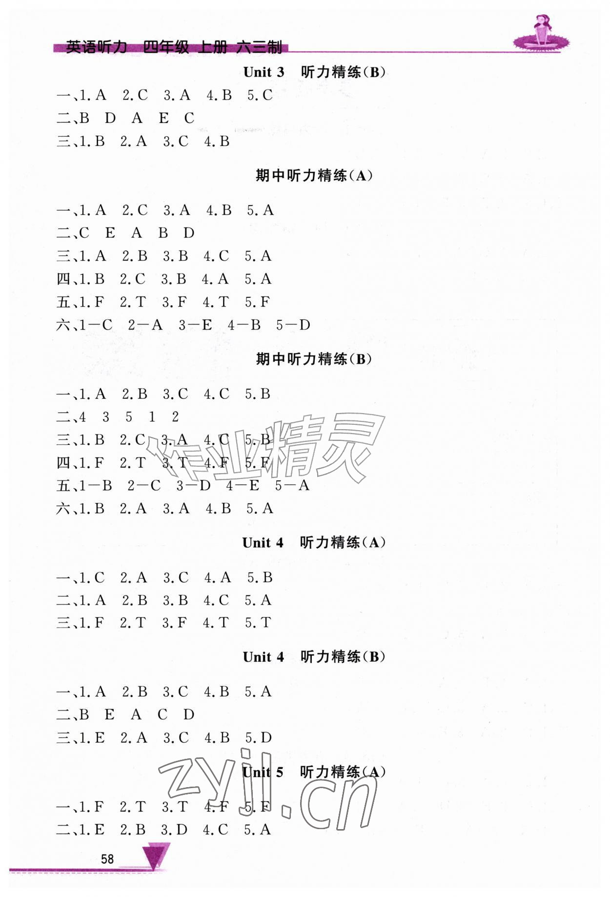2026年HOT英语听力山东画报出版社四年级英语上册人教版&nbsp;第2页