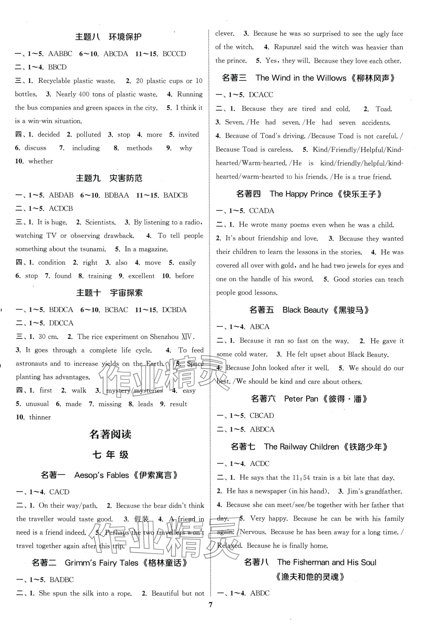 2024年通城1典中考复习方略英语中考译林版扬州专版 第6页