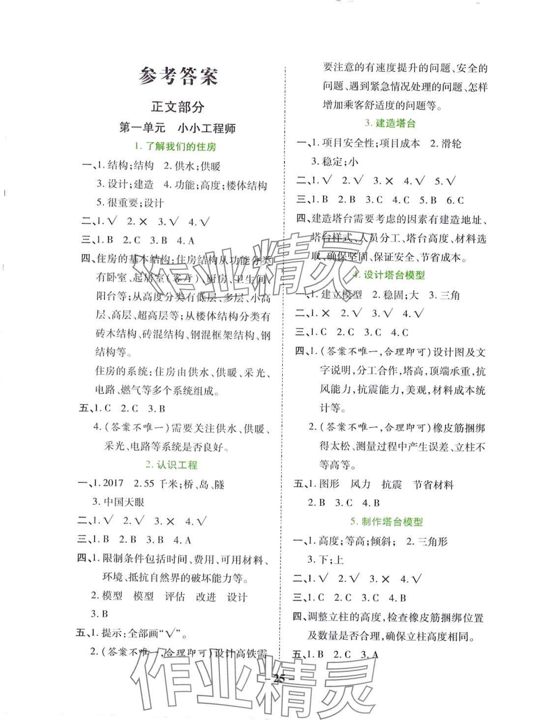 2024年科學(xué)同步練北方婦女兒童出版社六年級(jí)下冊(cè)教科版 第1頁