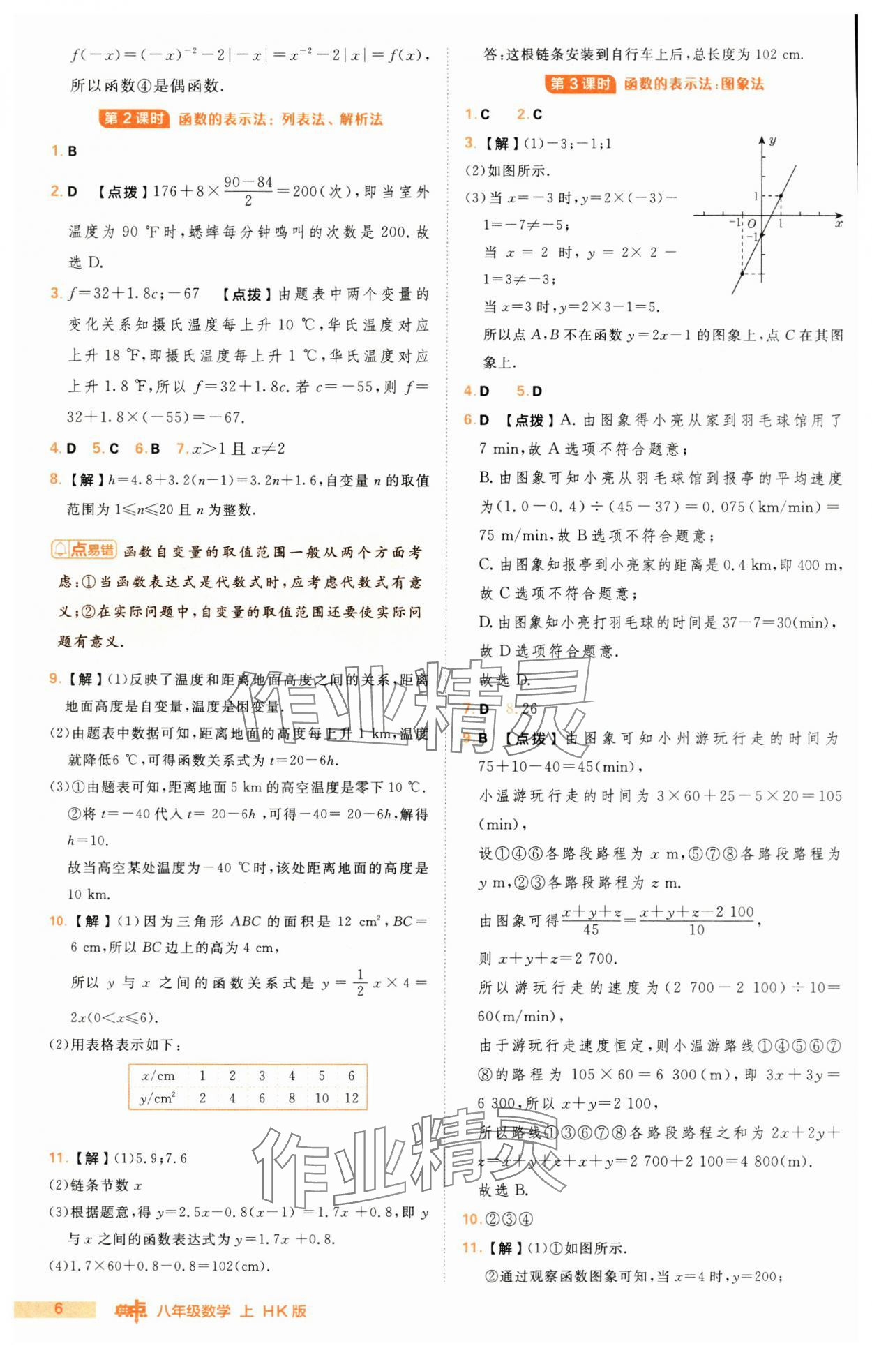 2024年综合应用创新题典中点八年级数学上册沪科版 第6页