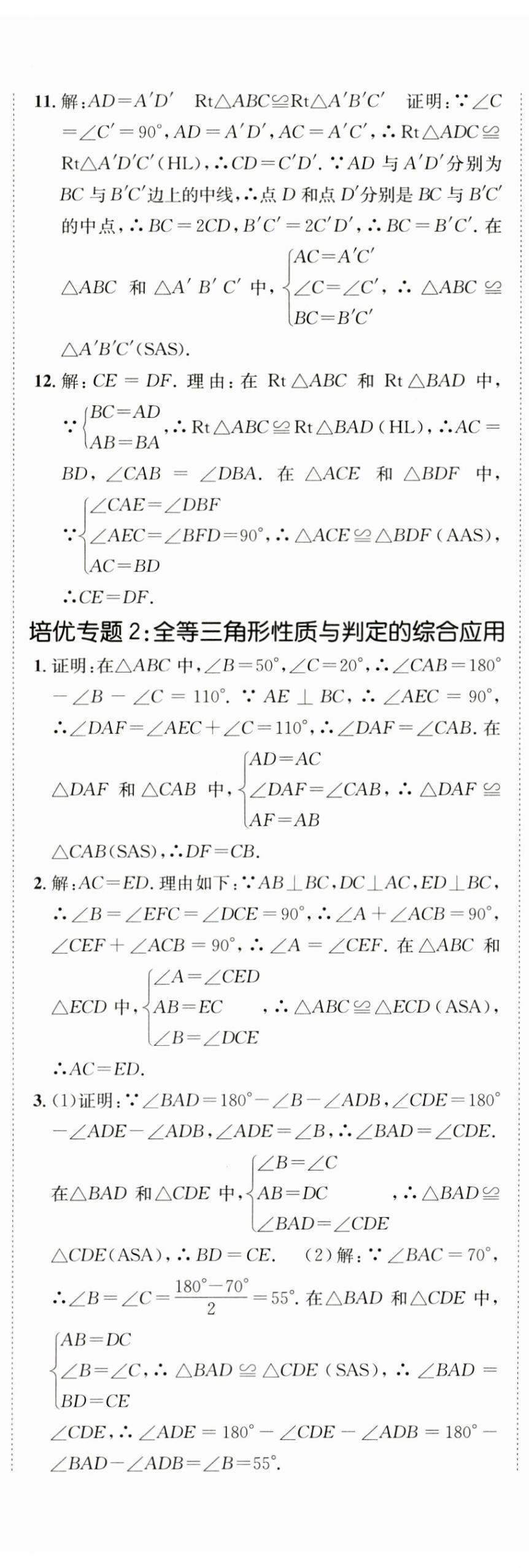 2024年同行學案學練測八年級數(shù)學上冊人教版 第10頁