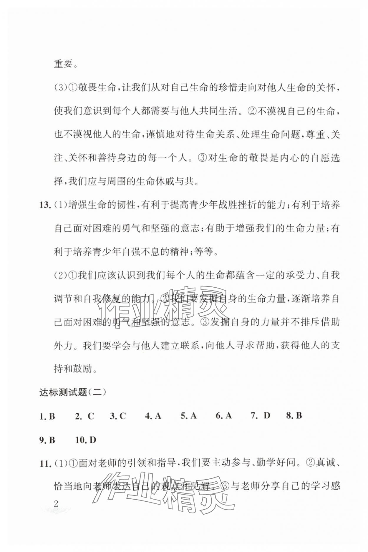 2025年剑指中考九年级道德与法治湖南专版 第2页