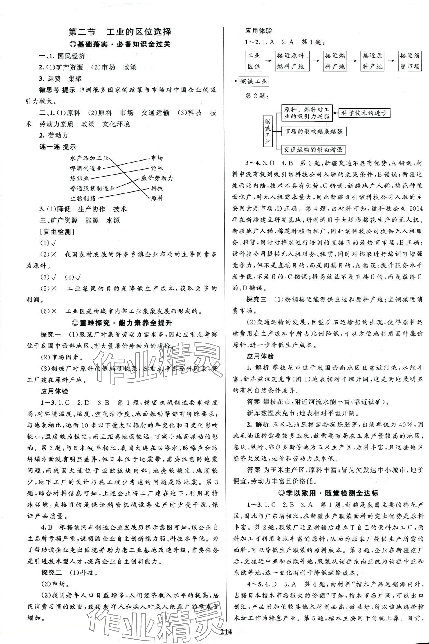 2024年高中同步學(xué)案優(yōu)化設(shè)計(jì)高中地理必修第二冊(cè)魯教版 第9頁(yè)