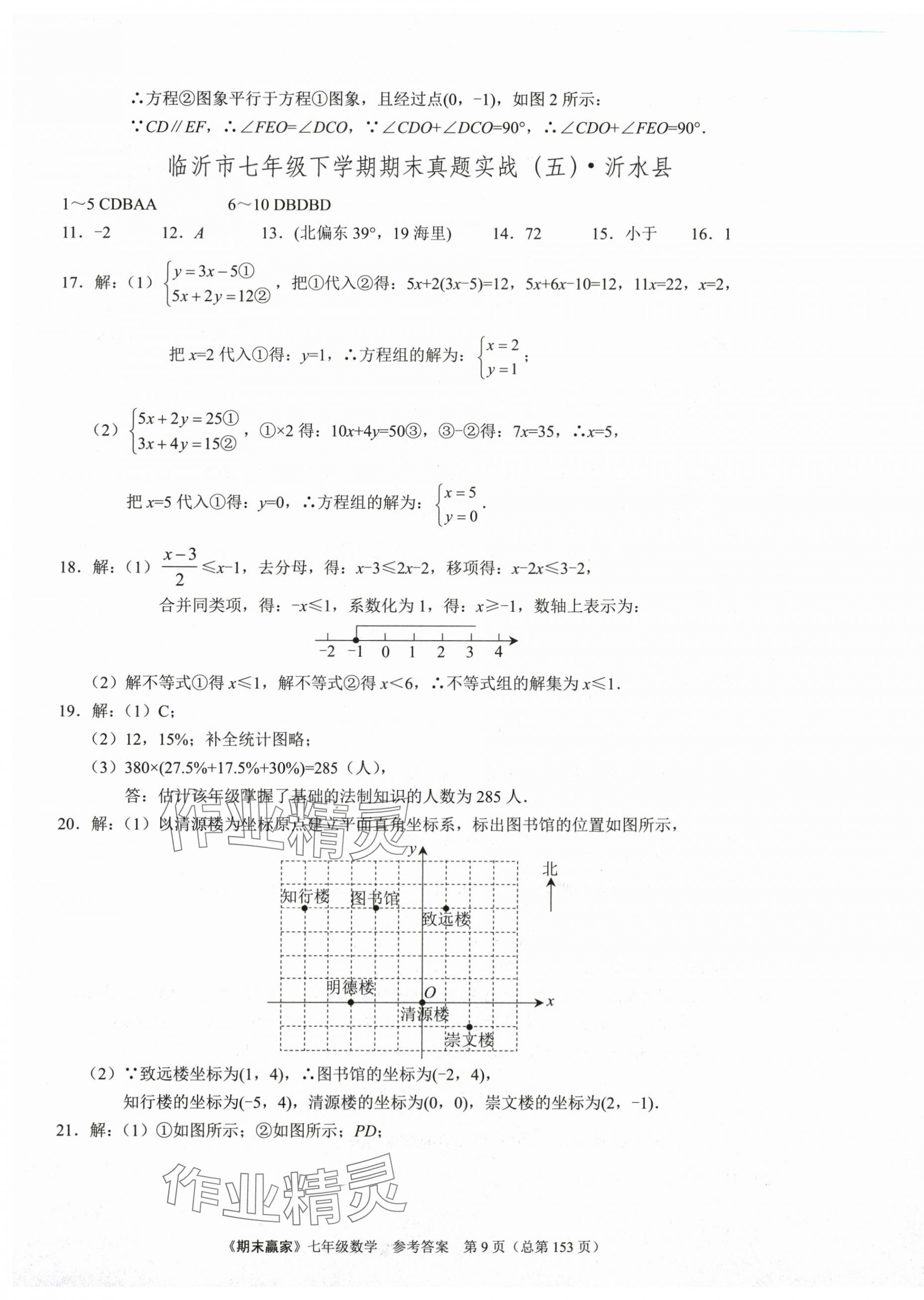 2025年期末贏家七年級數(shù)學(xué)下冊人教版臨沂專版 第9頁