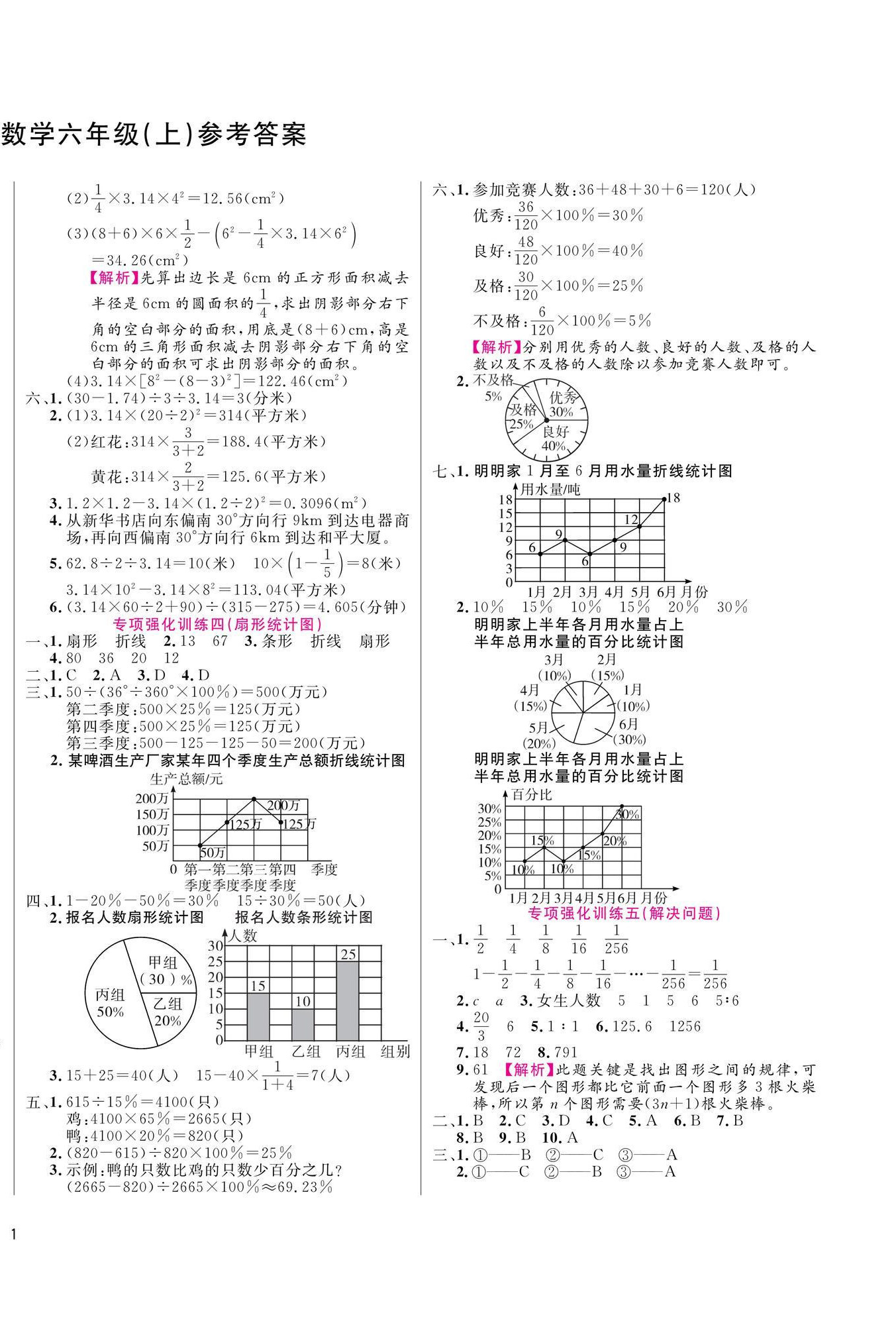 2024年期末真題匯編精選卷六年級數(shù)學(xué)上冊人教版寧波專版 第2頁