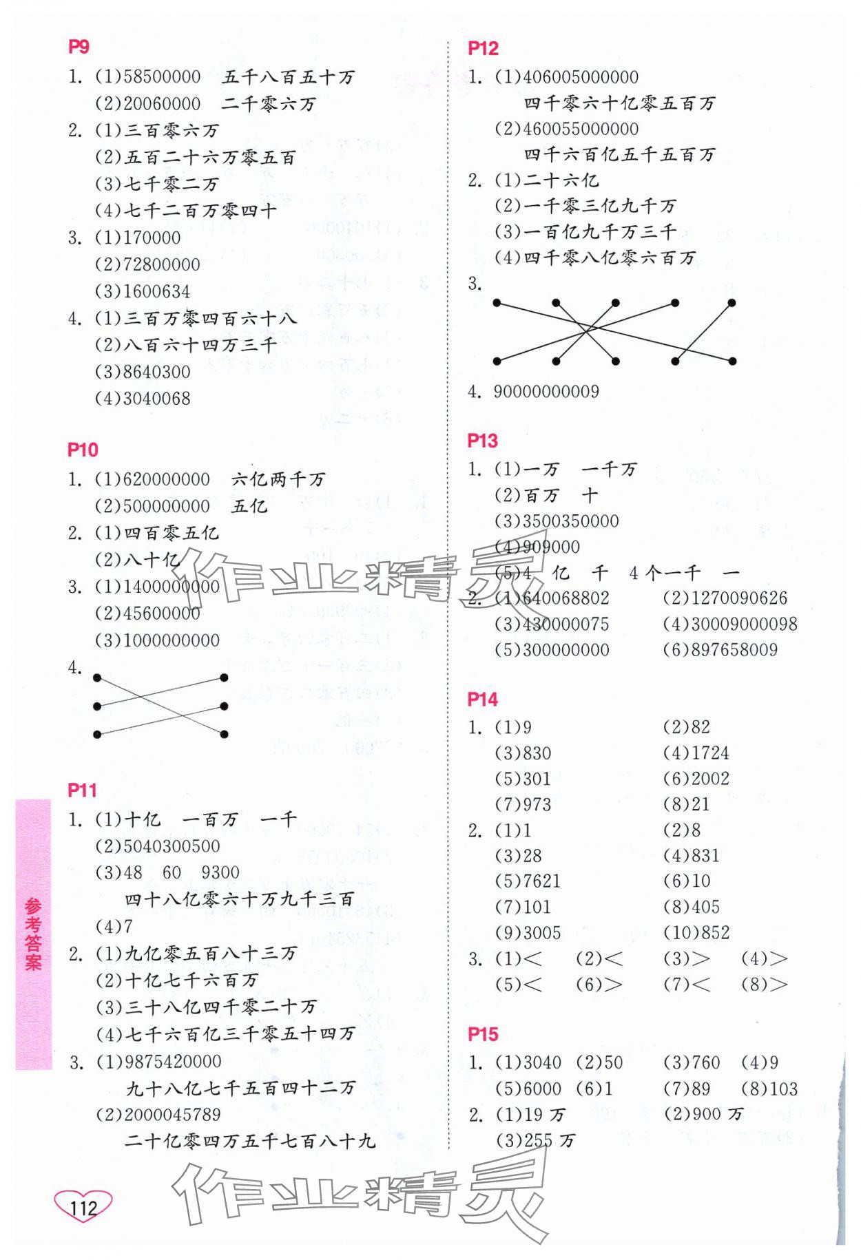 2024年小学数学口算心算速算江苏凤凰美术出版社四年级下册苏教版 第2页