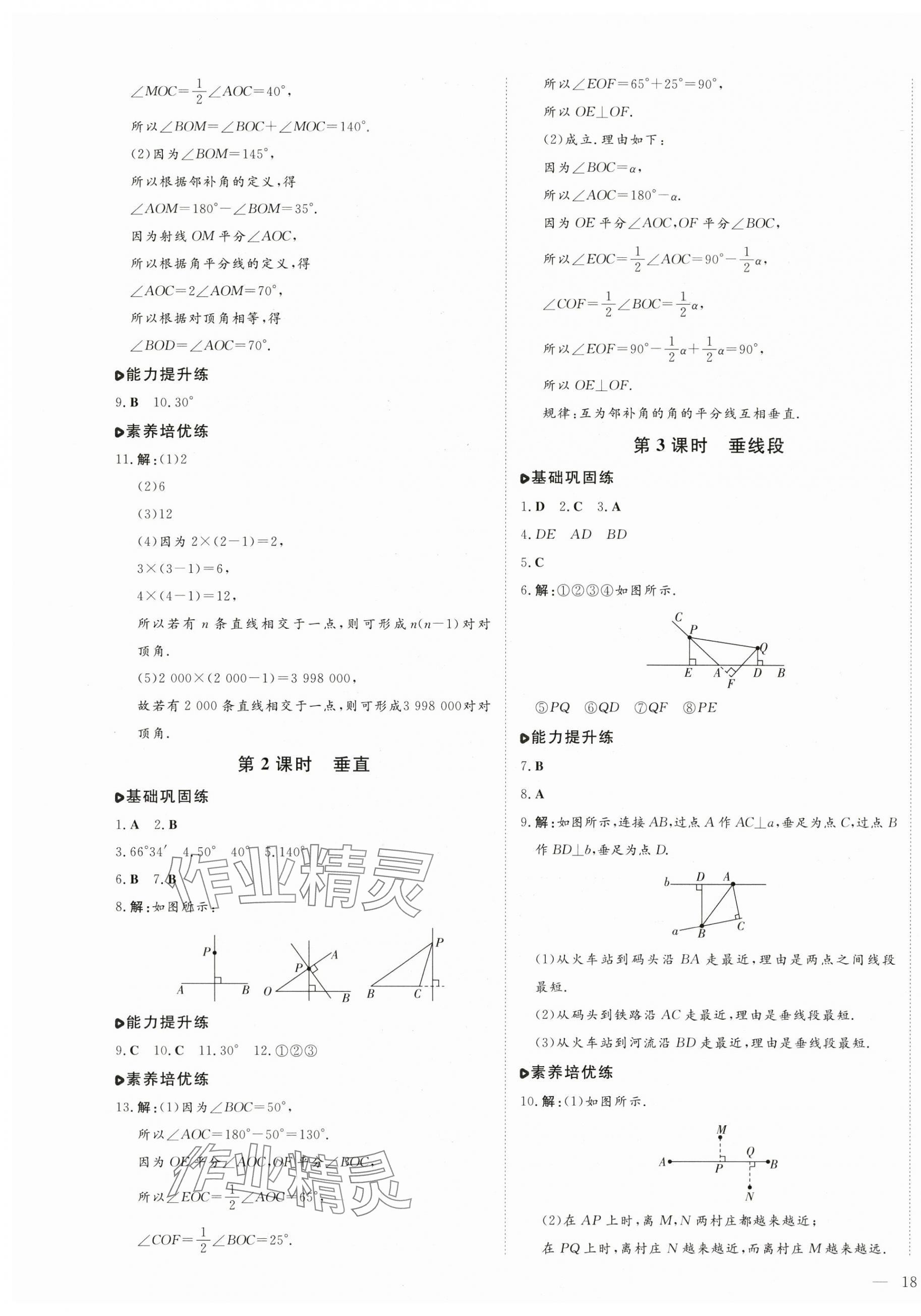 2025年练案七年级数学下册青岛版 第11页