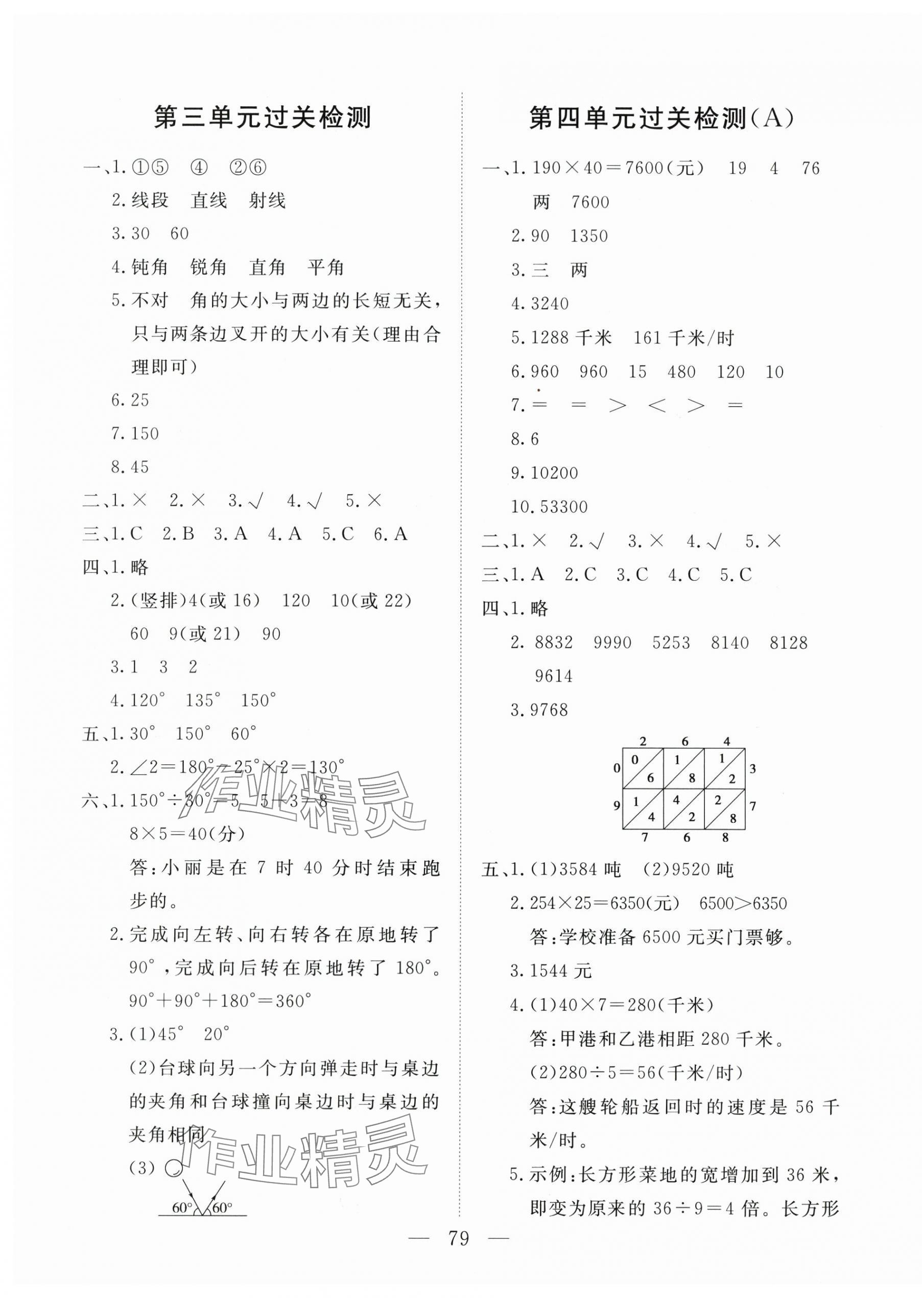 2025年核心素養(yǎng)學(xué)練評(píng)四年級(jí)數(shù)學(xué)上冊(cè)人教版&nbsp;第3頁(yè)