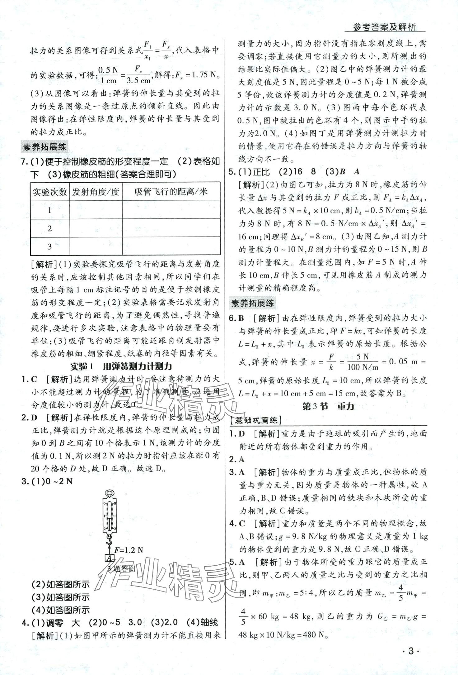 2024年学升同步练测八年级物理下册人教版 第3页