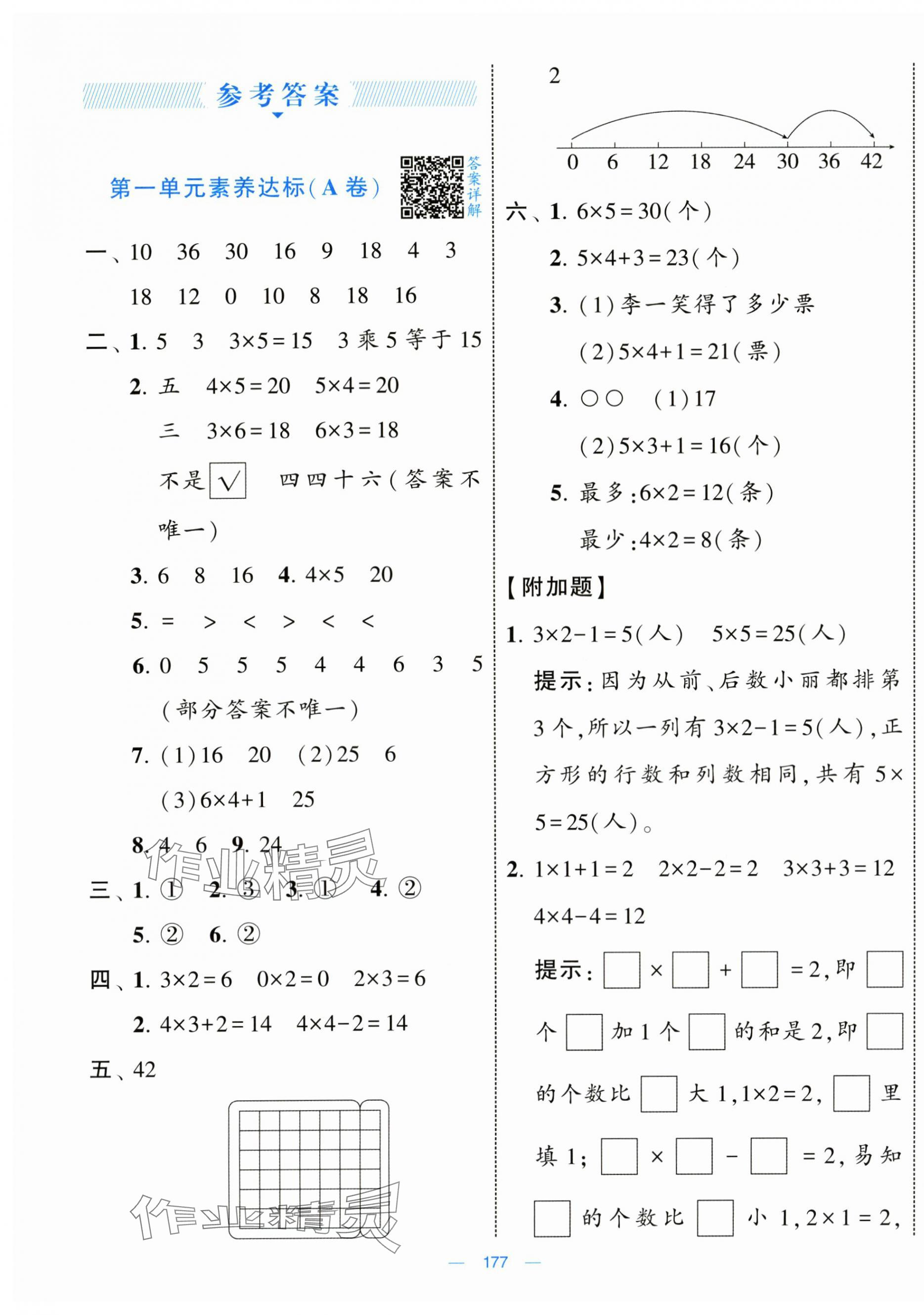 2025年学霸提优大试卷二年级数学上册苏教版 第1页