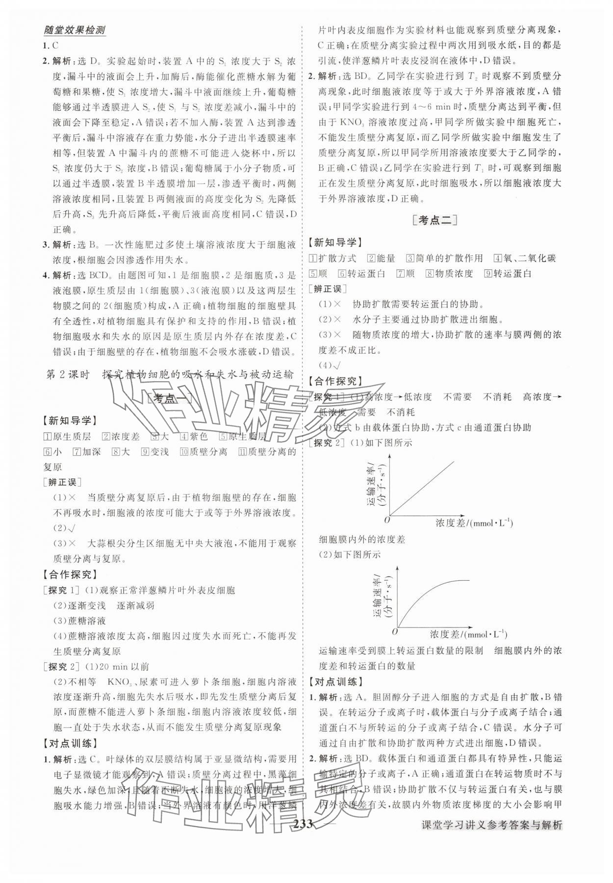 2025年高中同步创新课堂优化方案高中生物必修1人教版江苏专版 第13页