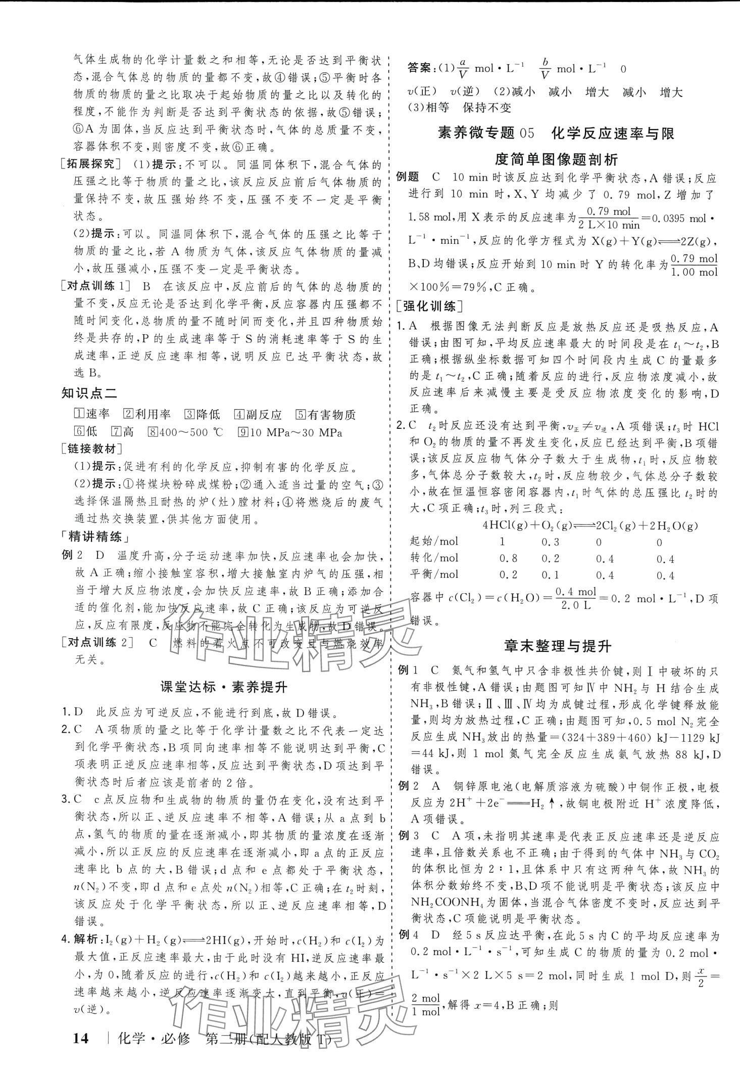 2024年高考領(lǐng)航山東美術(shù)出版社高中化學(xué)必修第二冊人教版 第14頁