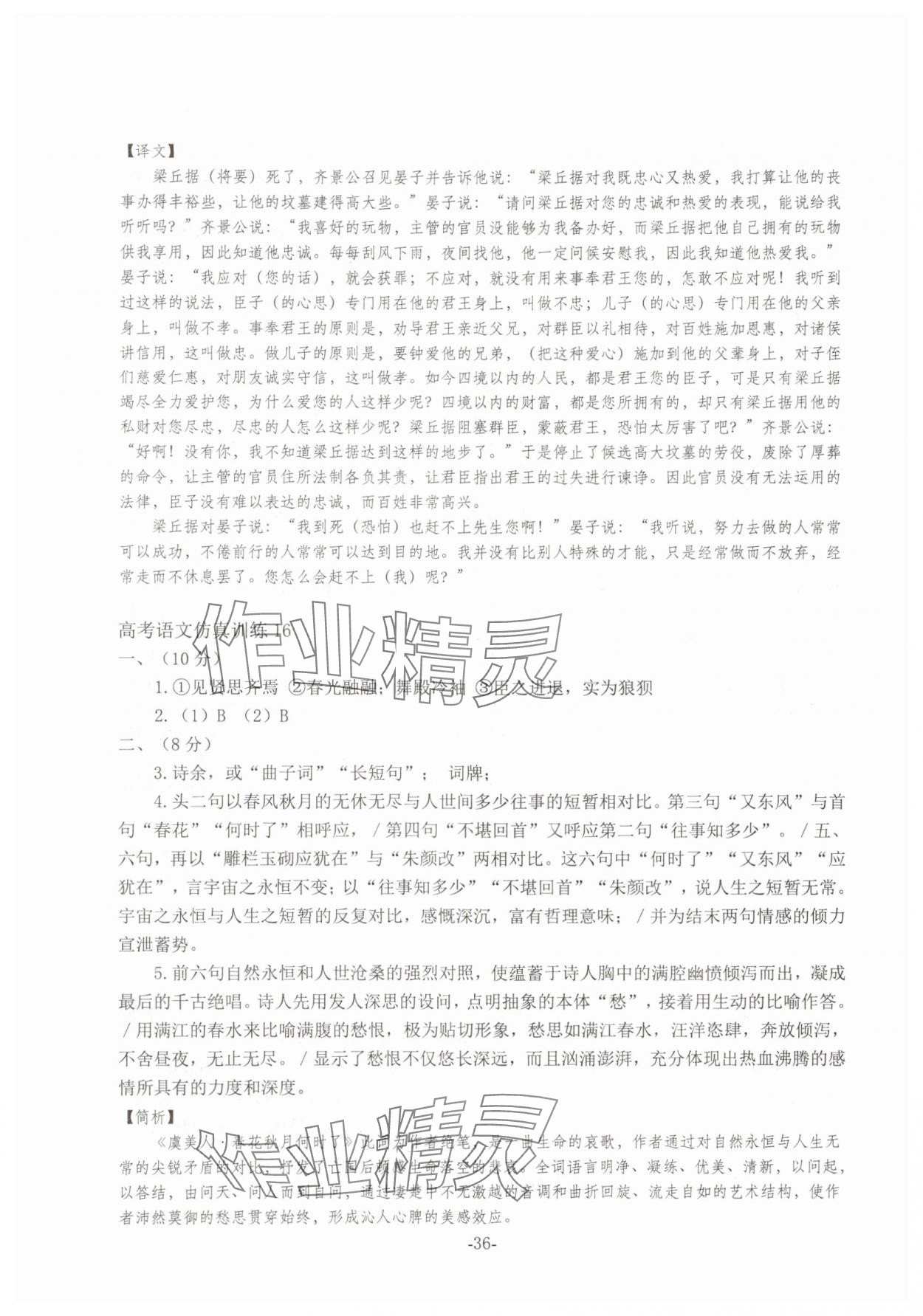 2025年高考語文仿真訓練 第36頁