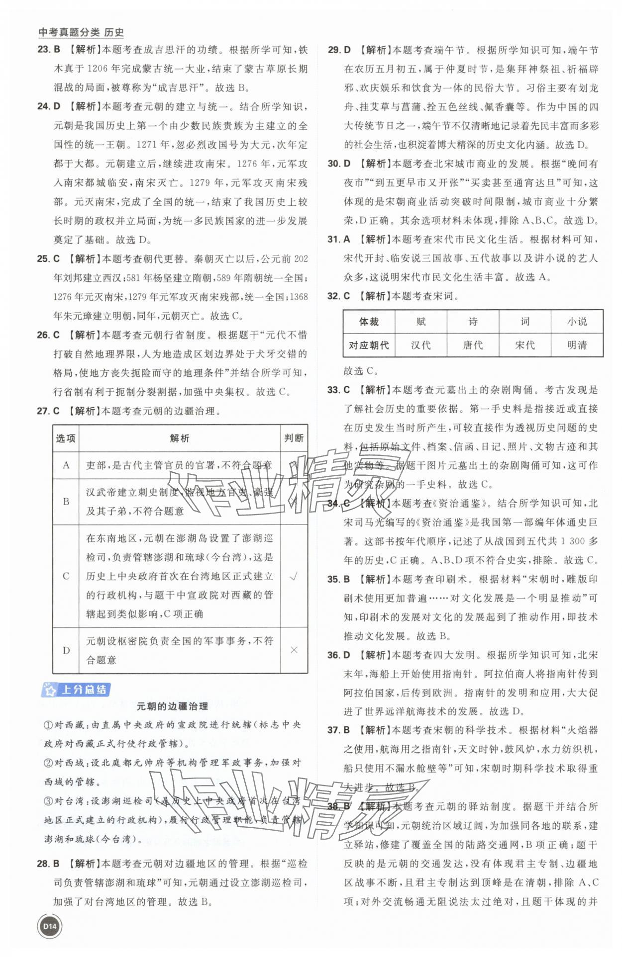 2025年中考真题分类历史&nbsp;第14页