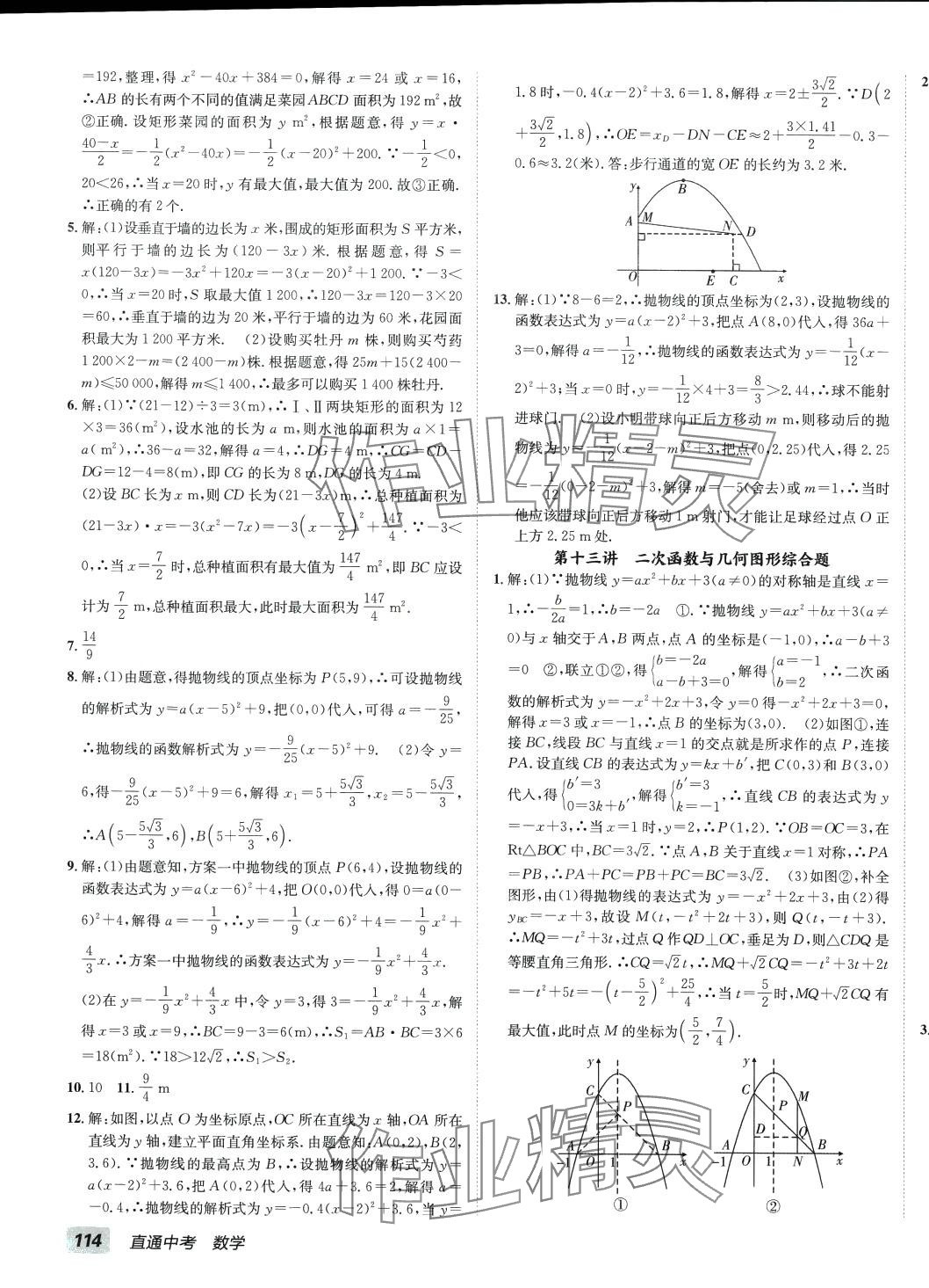 2024年神龍牛皮卷直通中考數(shù)學(xué)中考 第15頁