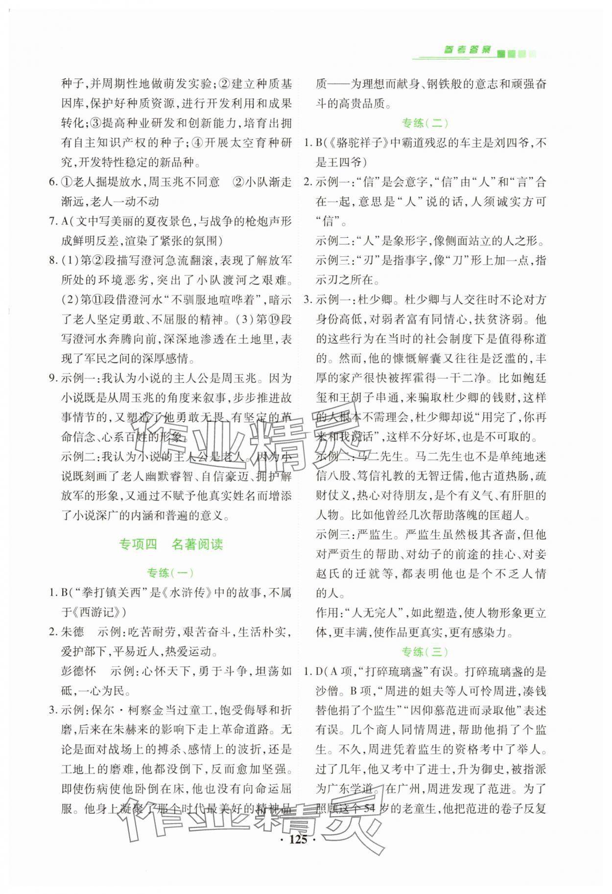 2025年專項新評價中考二輪語文 第7頁