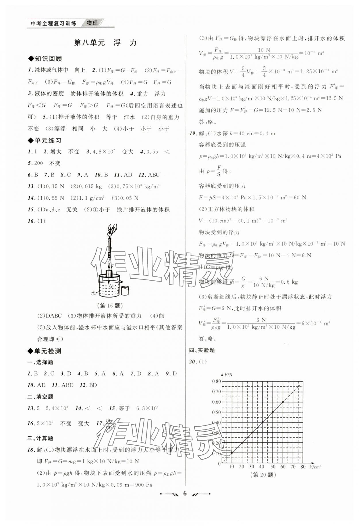 2024年中考全程复习训练物理大连专版 第6页