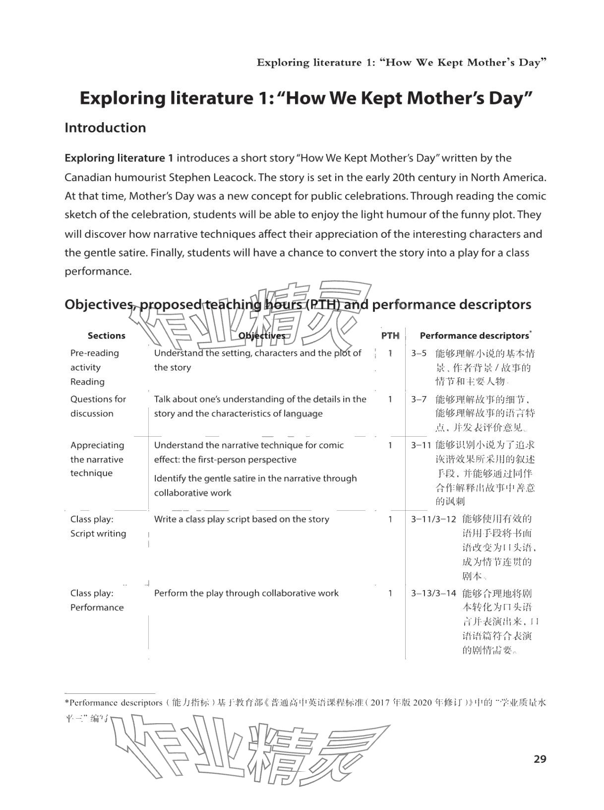 2025年教材课本高中英语选择性必修第四册沪教版&nbsp;参考答案第29页