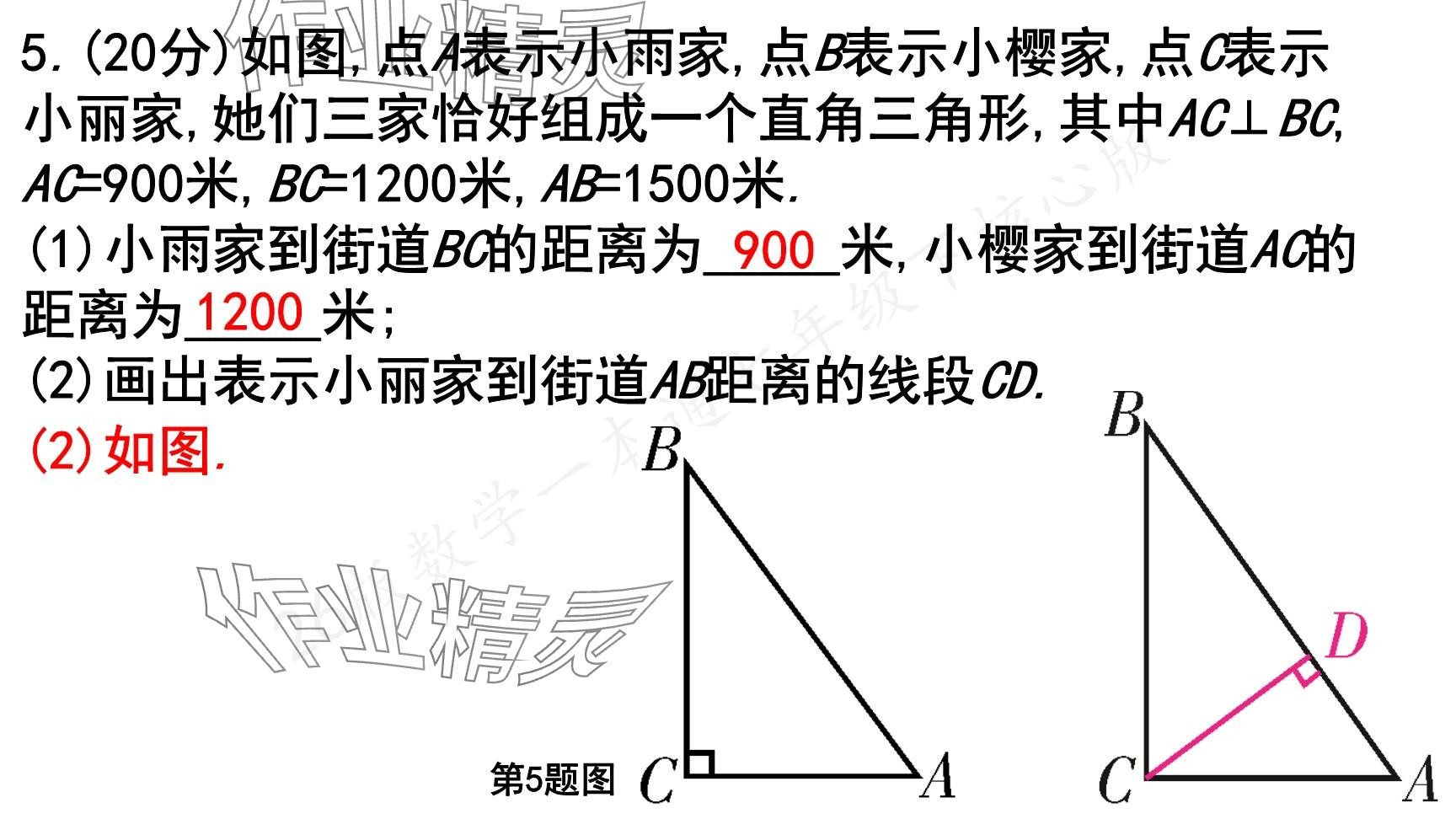 2025年一本通武漢出版社七年級數(shù)學下冊北師大版核心版 參考答案第52頁