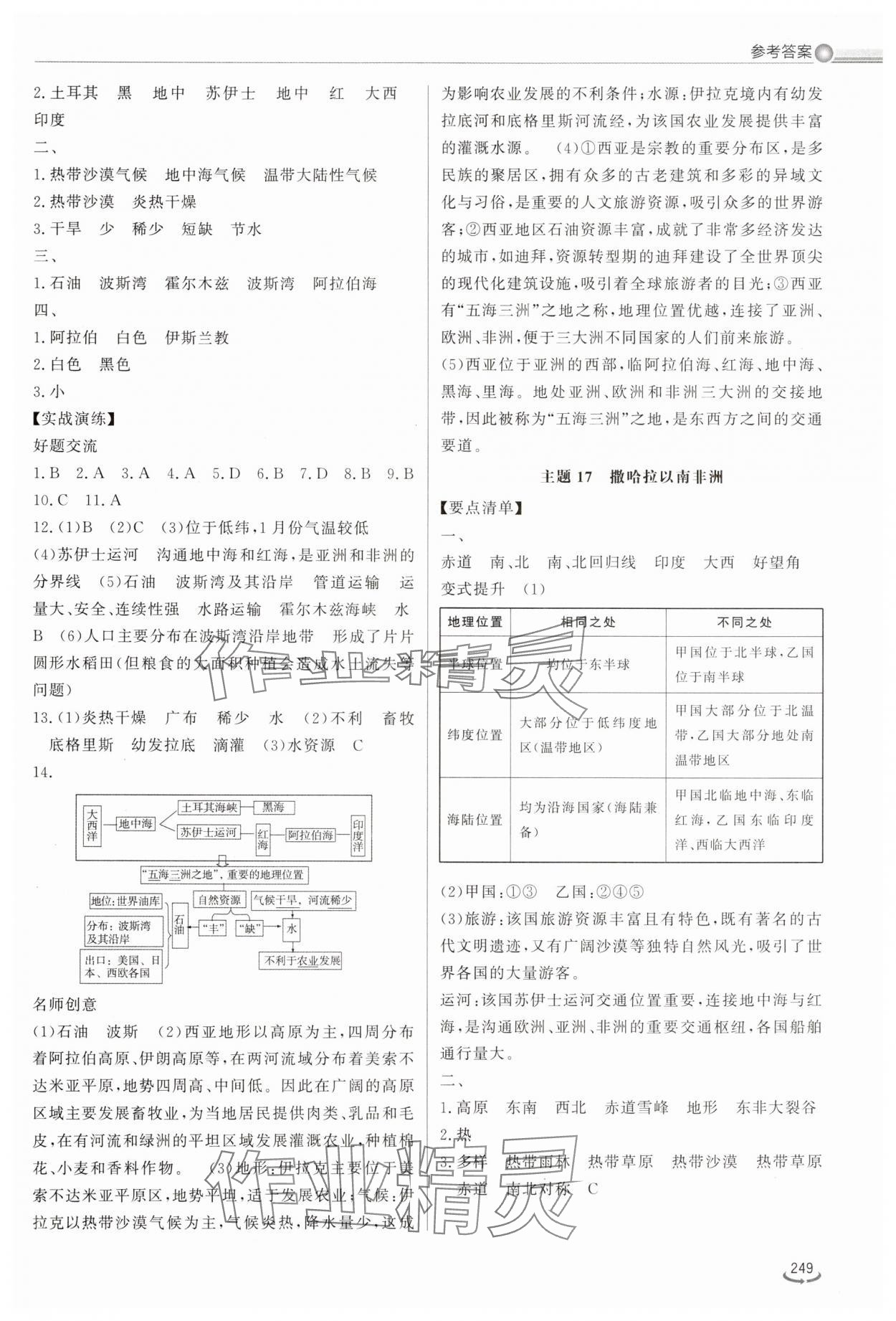 2025年初中總復(fù)習(xí)手冊山東省地圖出版社地理 第5頁