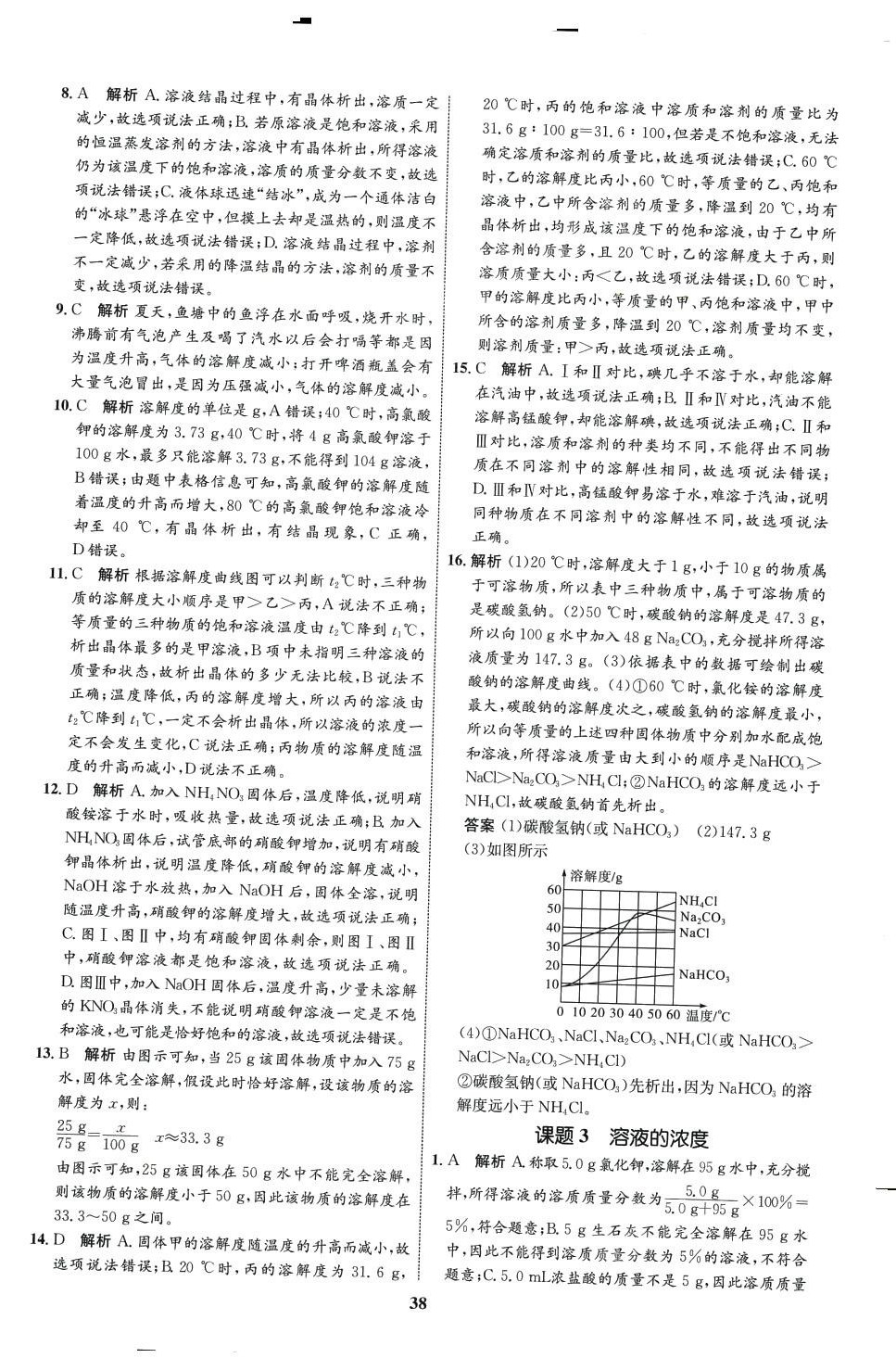 2024年同步学考优化设计九年级化学下册人教版 第12页