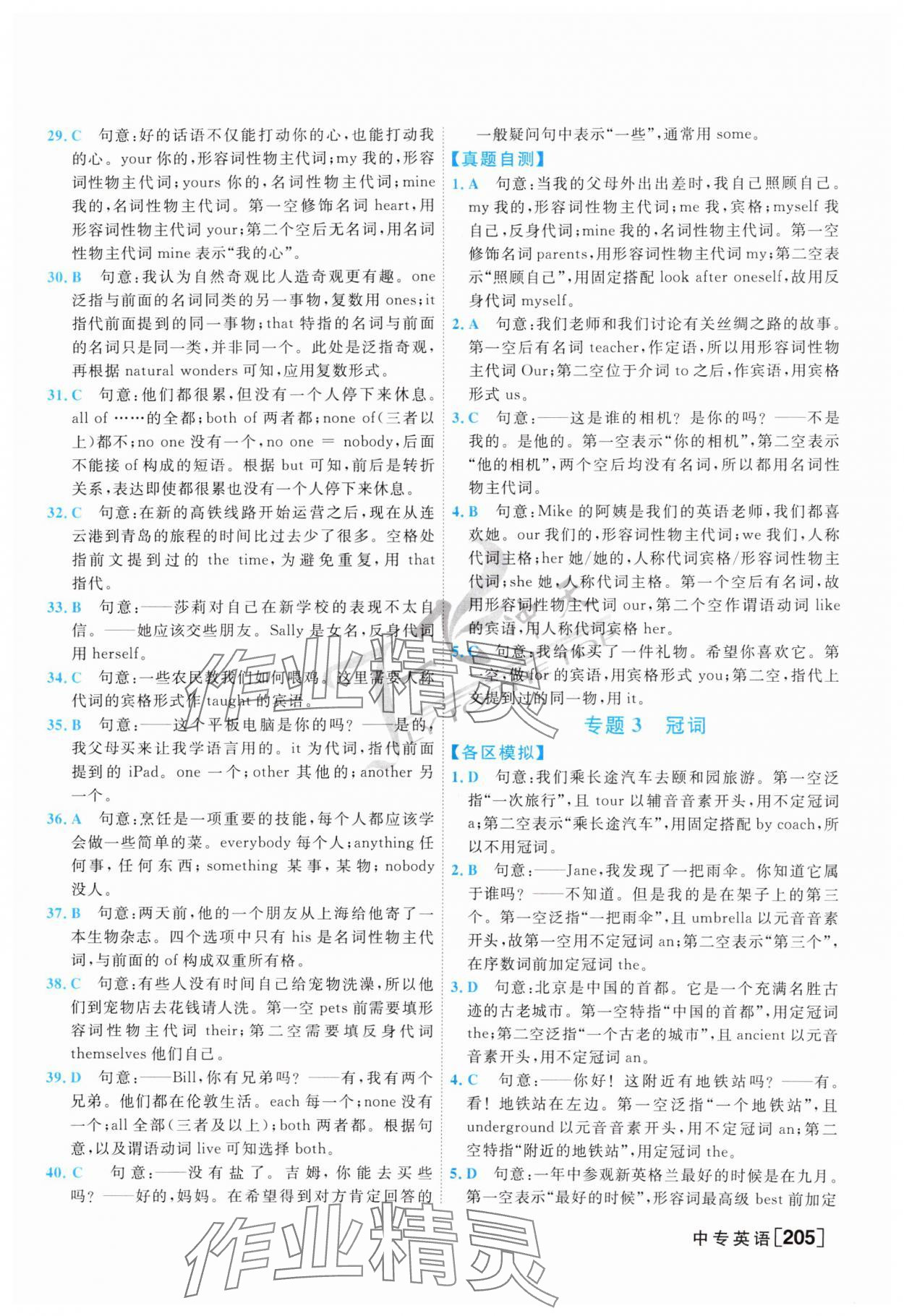 2025年一飛沖天中考專項精品試題分類英語 第5頁