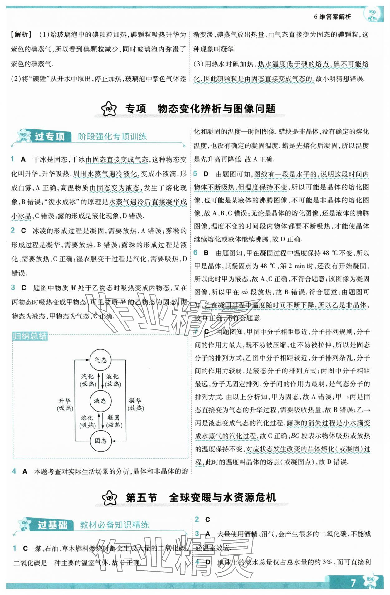 2024年一遍過九年級物理全一冊滬科版 第7頁