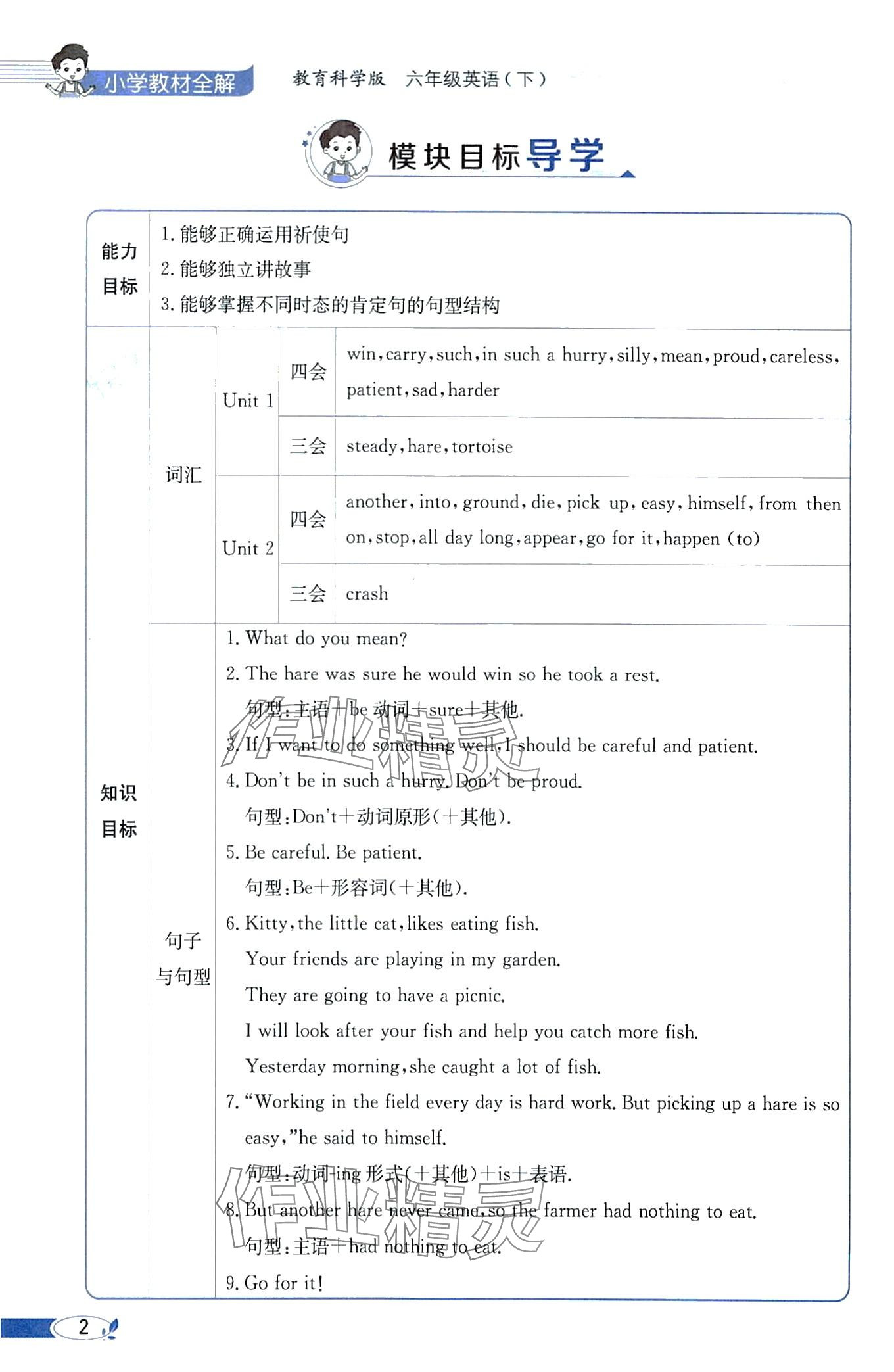 2024年教材課本六年級(jí)英語(yǔ)下冊(cè)教科版 第2頁(yè)