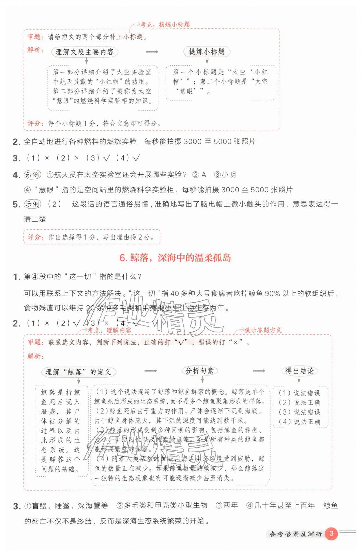 2026年魔卡阅读目标训练法四年级语文下册人教版&nbsp;第3页