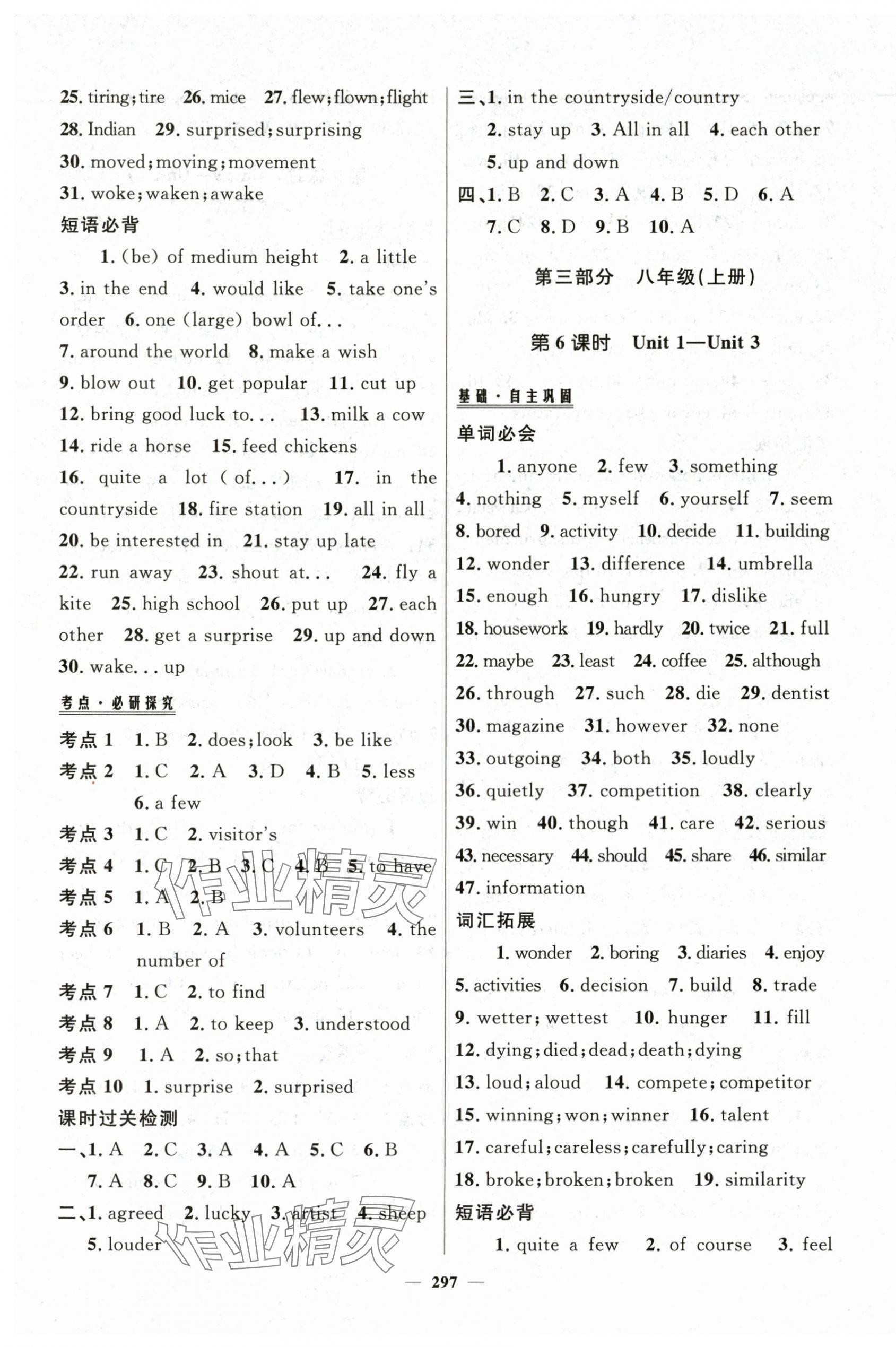 2025年中考優(yōu)品學(xué)案英語(yǔ) 第5頁(yè)