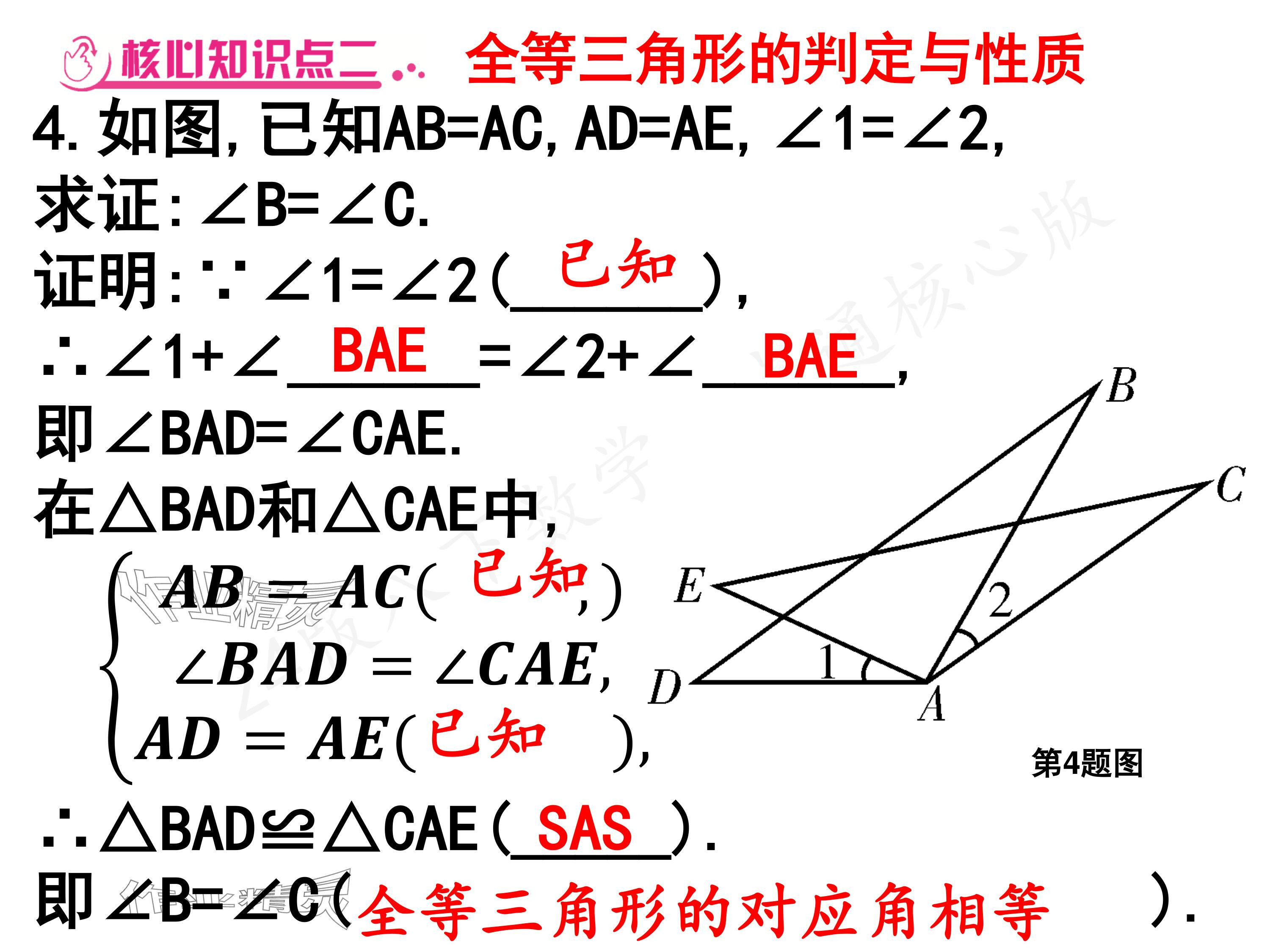 2024年一本通武漢出版社八年級數學下冊北師大版核心板 參考答案第6頁