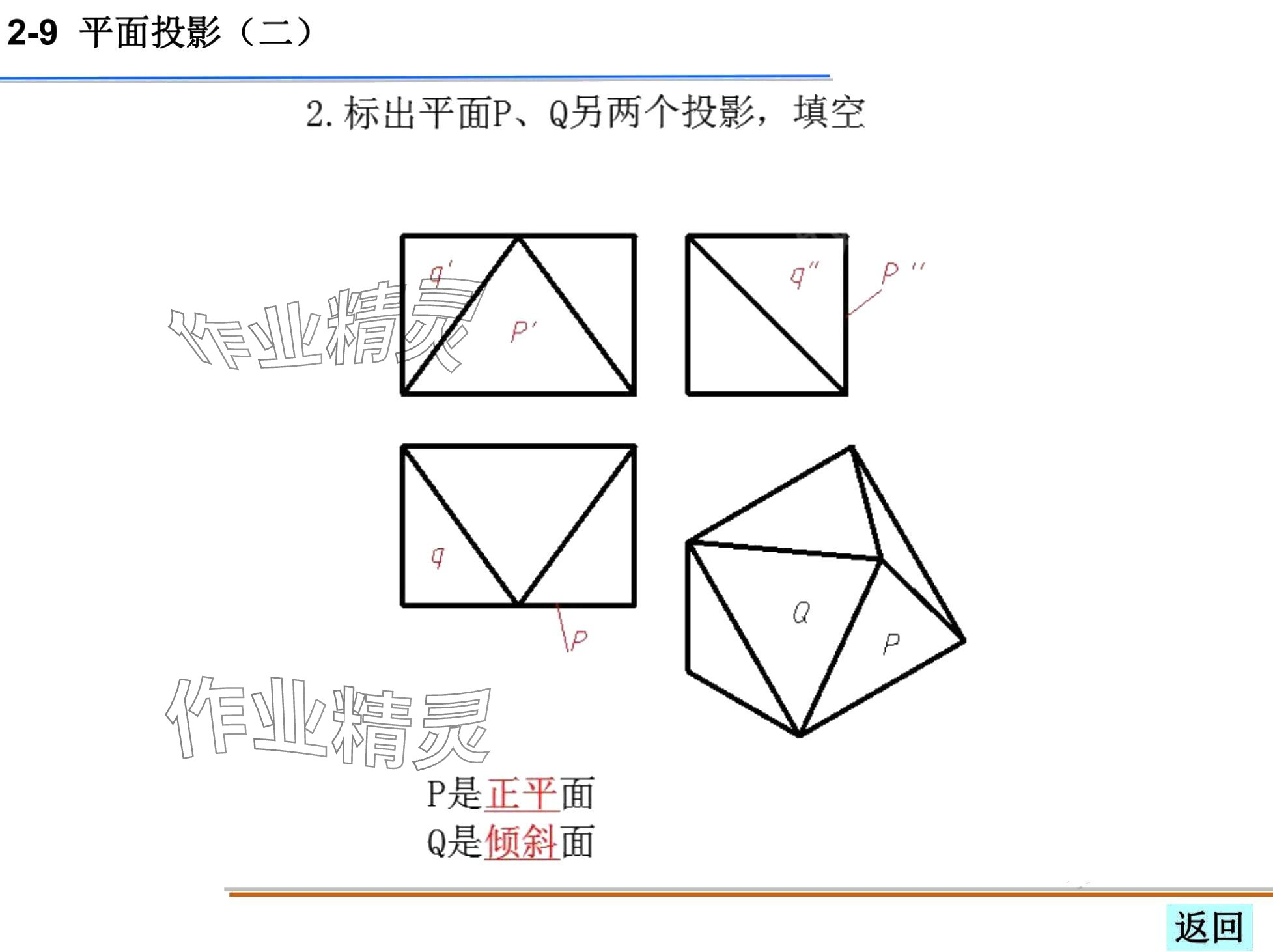 2024年机械制图习题集&nbsp;第60页