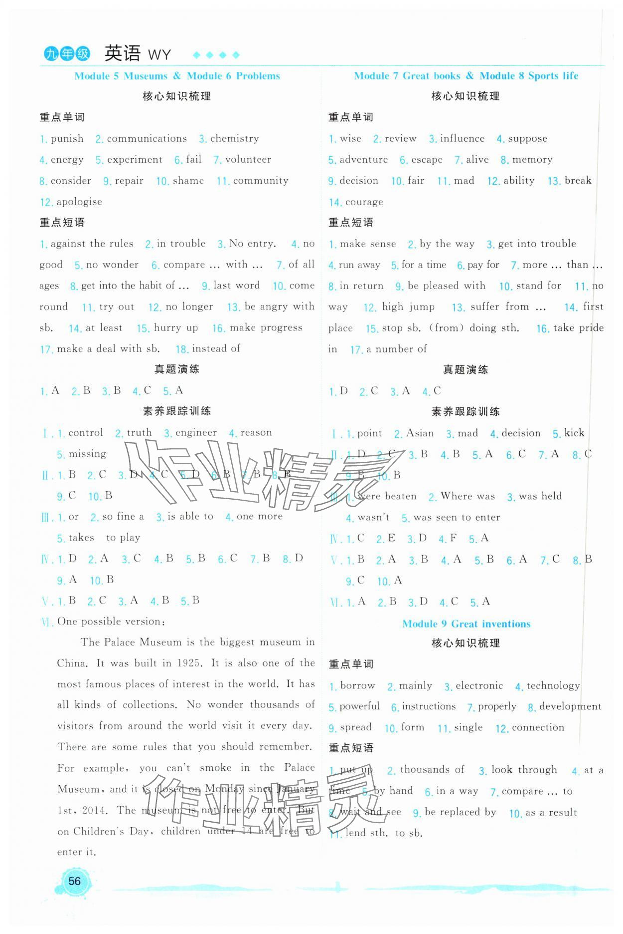 2025年寒假总动员合肥工业大学出版社九年级英语全一册外研版 第2页