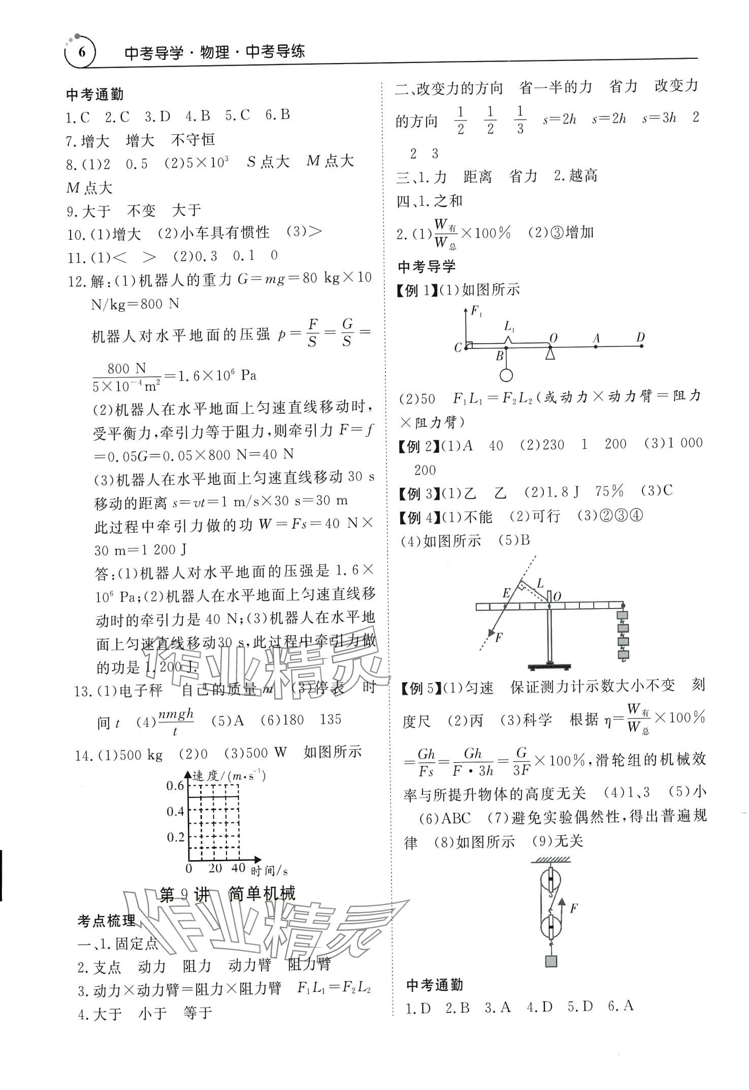 2024年中考導(dǎo)學(xué)物理廣東專版 第6頁