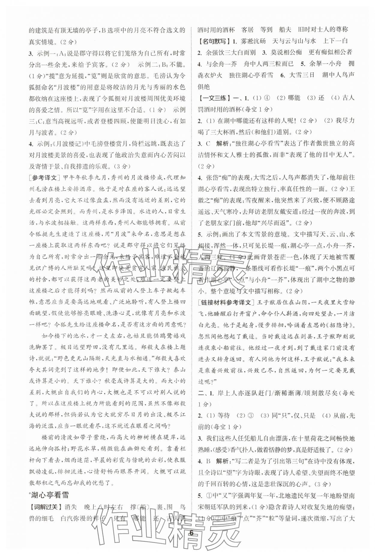 2025年拔尖特訓(xùn)九年級(jí)語(yǔ)文人教版 第6頁(yè)