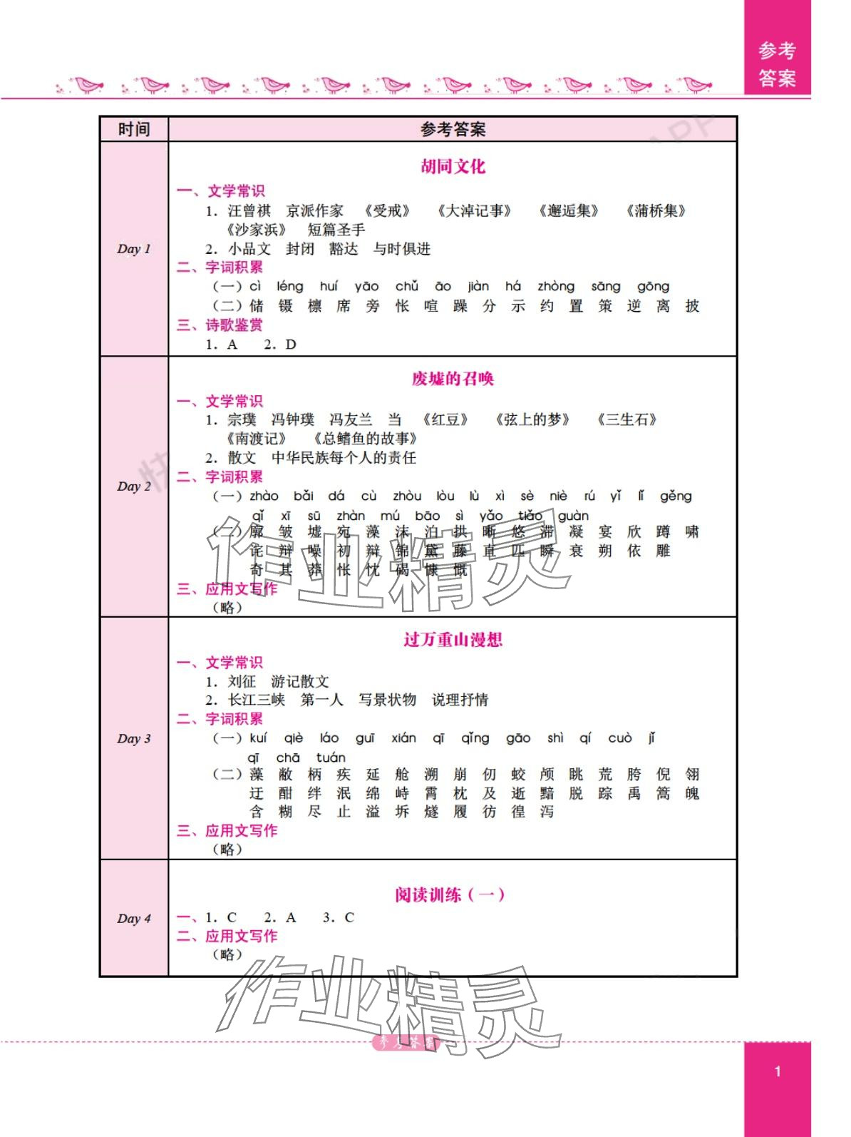 2024年名師領(lǐng)航系列中職語文二年級(jí) 第1頁(yè)