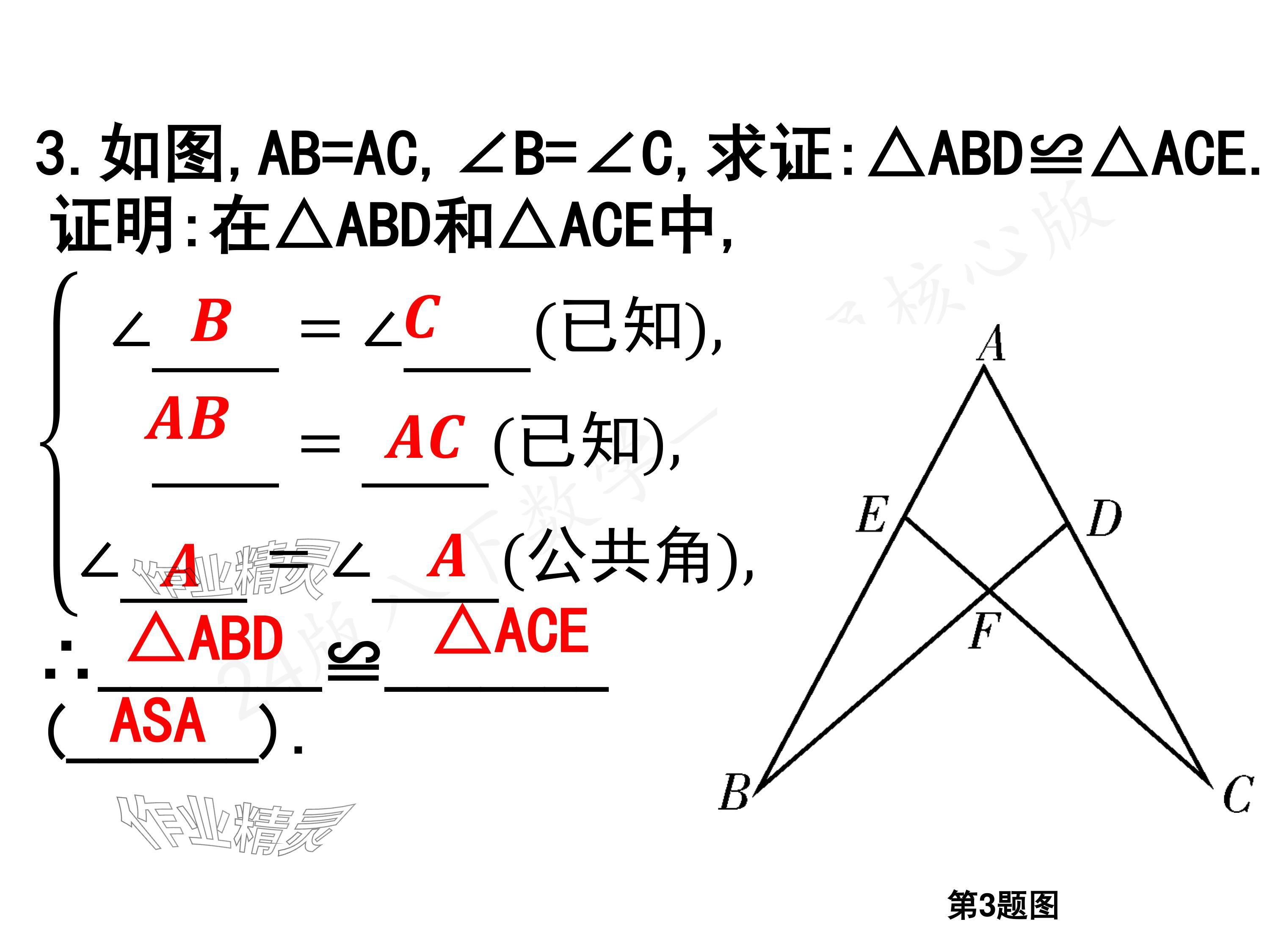 2024年一本通武漢出版社八年級數(shù)學(xué)下冊北師大版核心板 參考答案第5頁