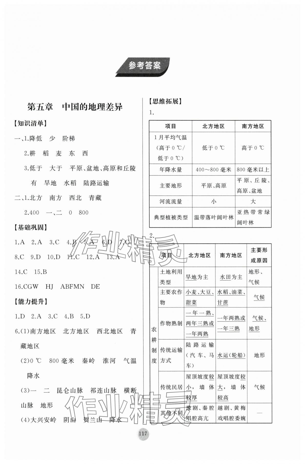 2025年同步練習(xí)冊山東友誼出版社八年級地理下冊人教版 第1頁