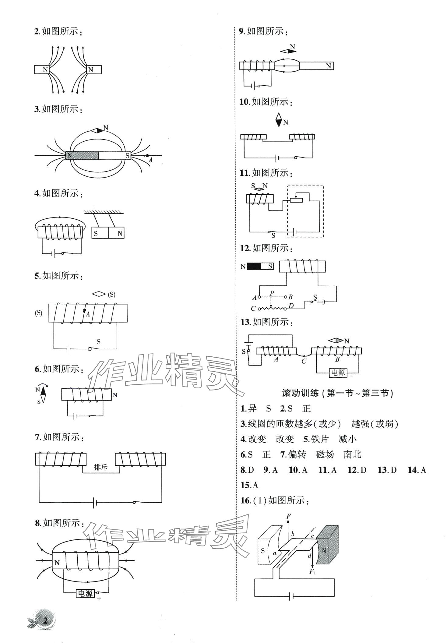 2024年創(chuàng)新課堂創(chuàng)新作業(yè)本九年級(jí)物理下冊(cè)滬科版 第2頁(yè)