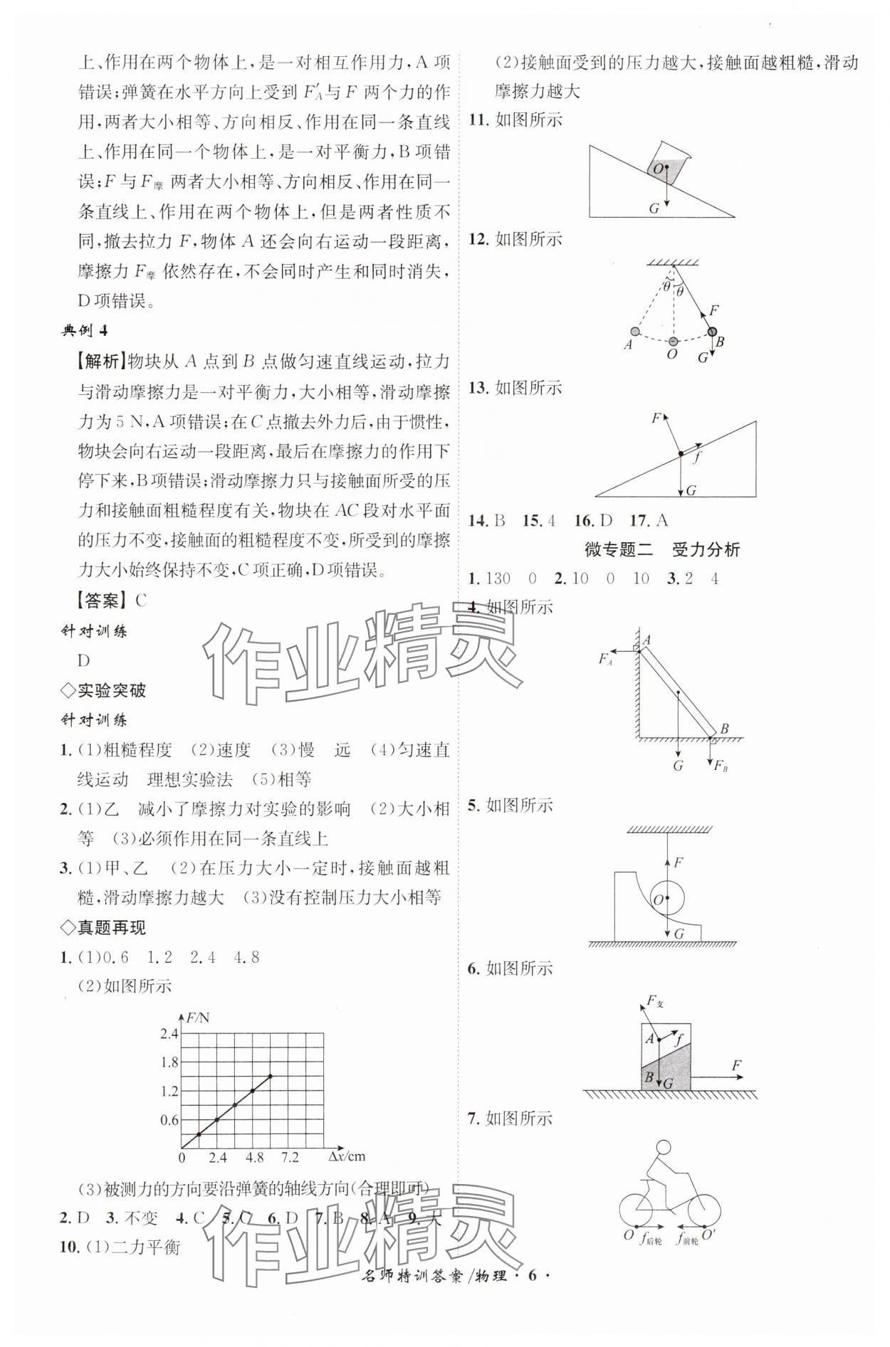 2024年名師特訓物理安徽專版 第6頁