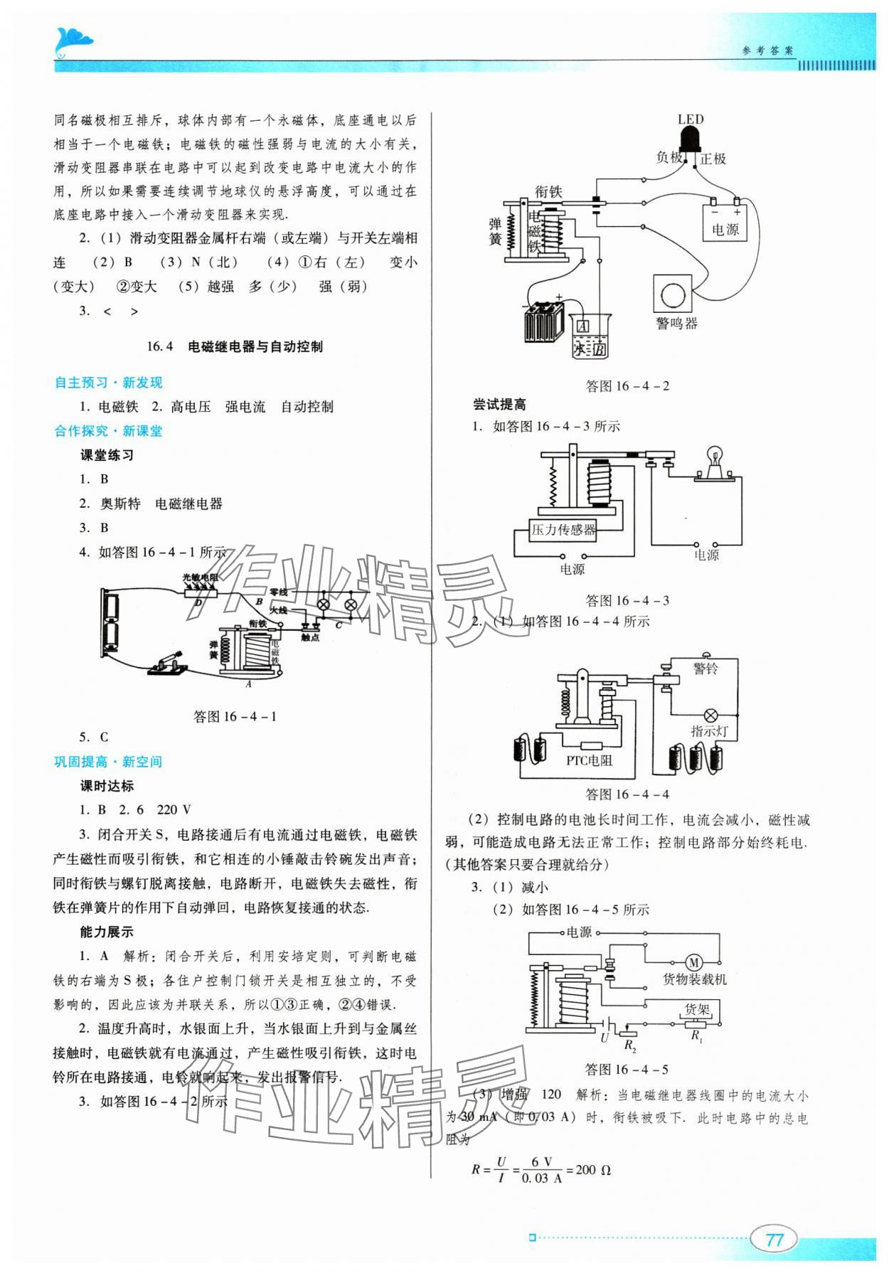 2025年南方新課堂金牌學(xué)案九年級物理下冊滬粵版 第3頁