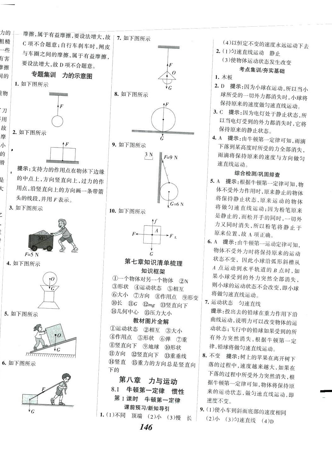 2024年全优课堂考点集训与满分备考八年级物理下册教科版 第6页