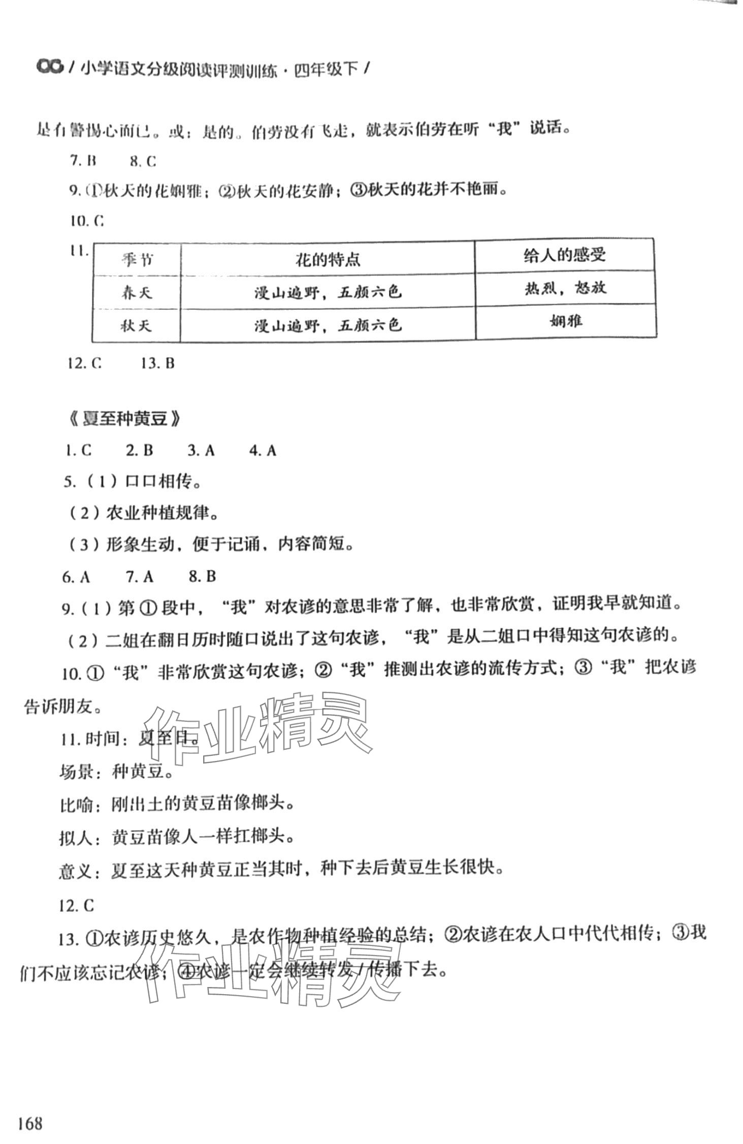 2024年小学语文分级阅读四年级下册人教版 第2页