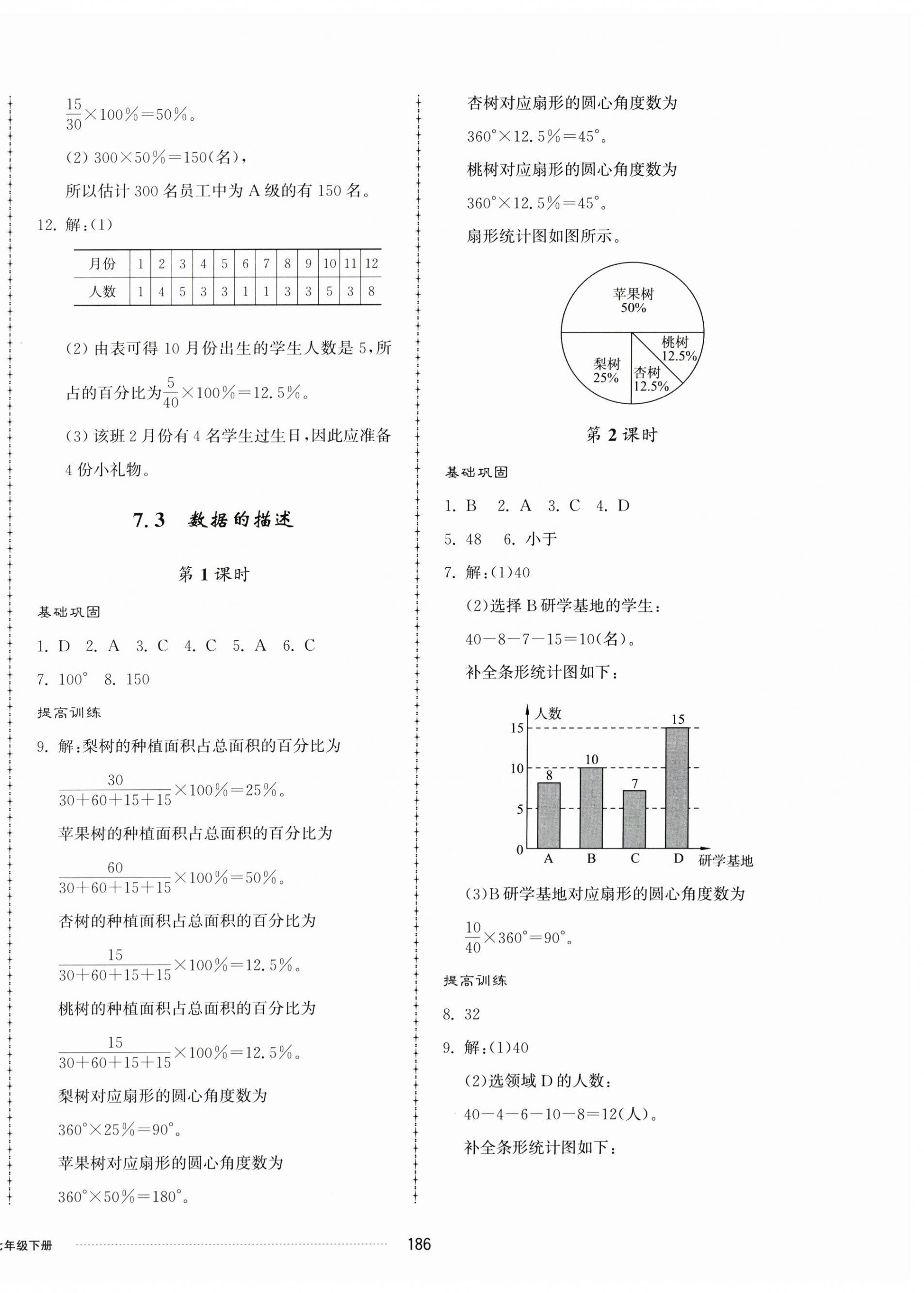 2025年同步練習(xí)冊配套單元檢測卷七年級數(shù)學(xué)下冊青島版 第2頁