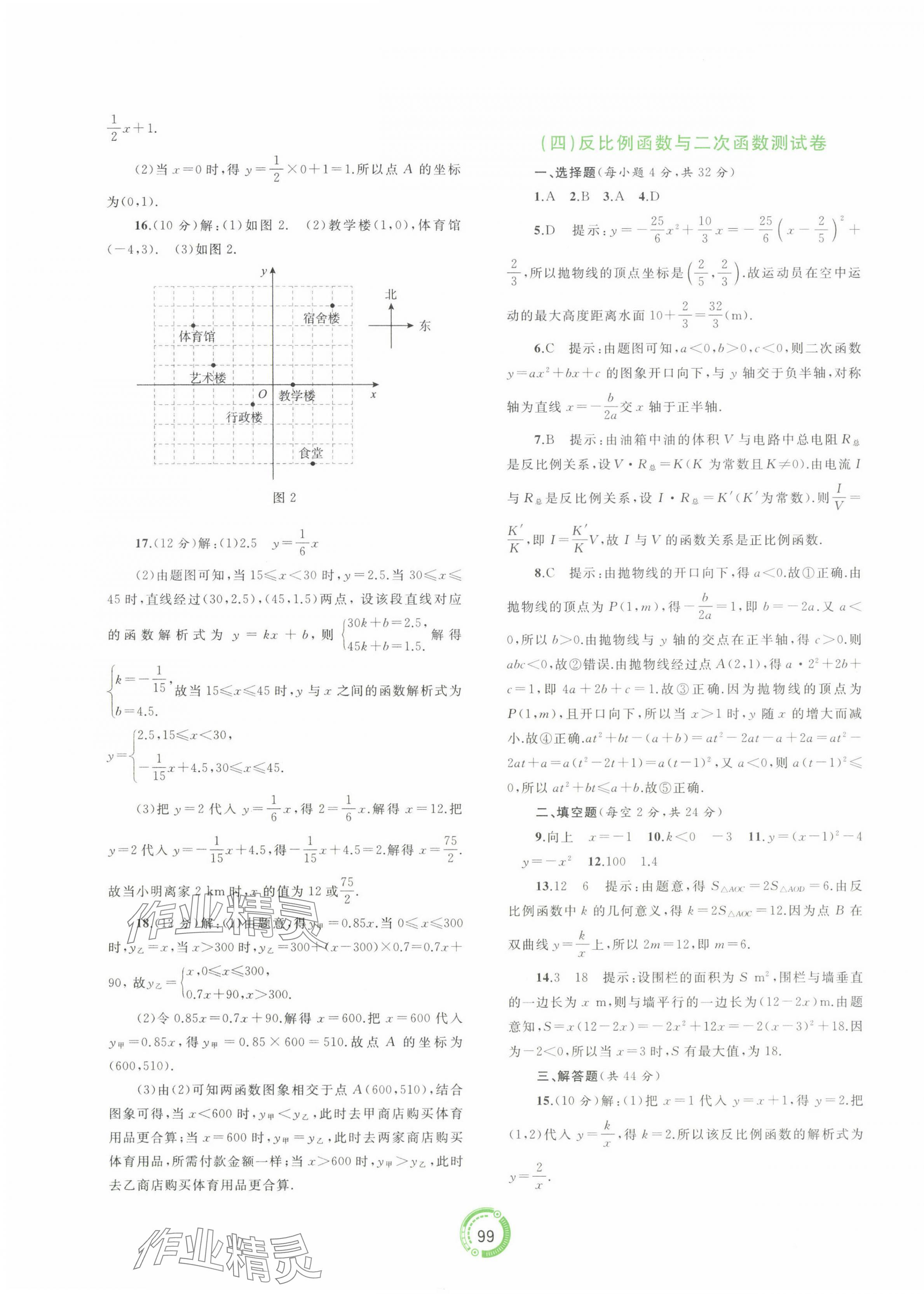 2024年中考先鋒中考總復(fù)習(xí)配套測試卷數(shù)學(xué)A 第3頁