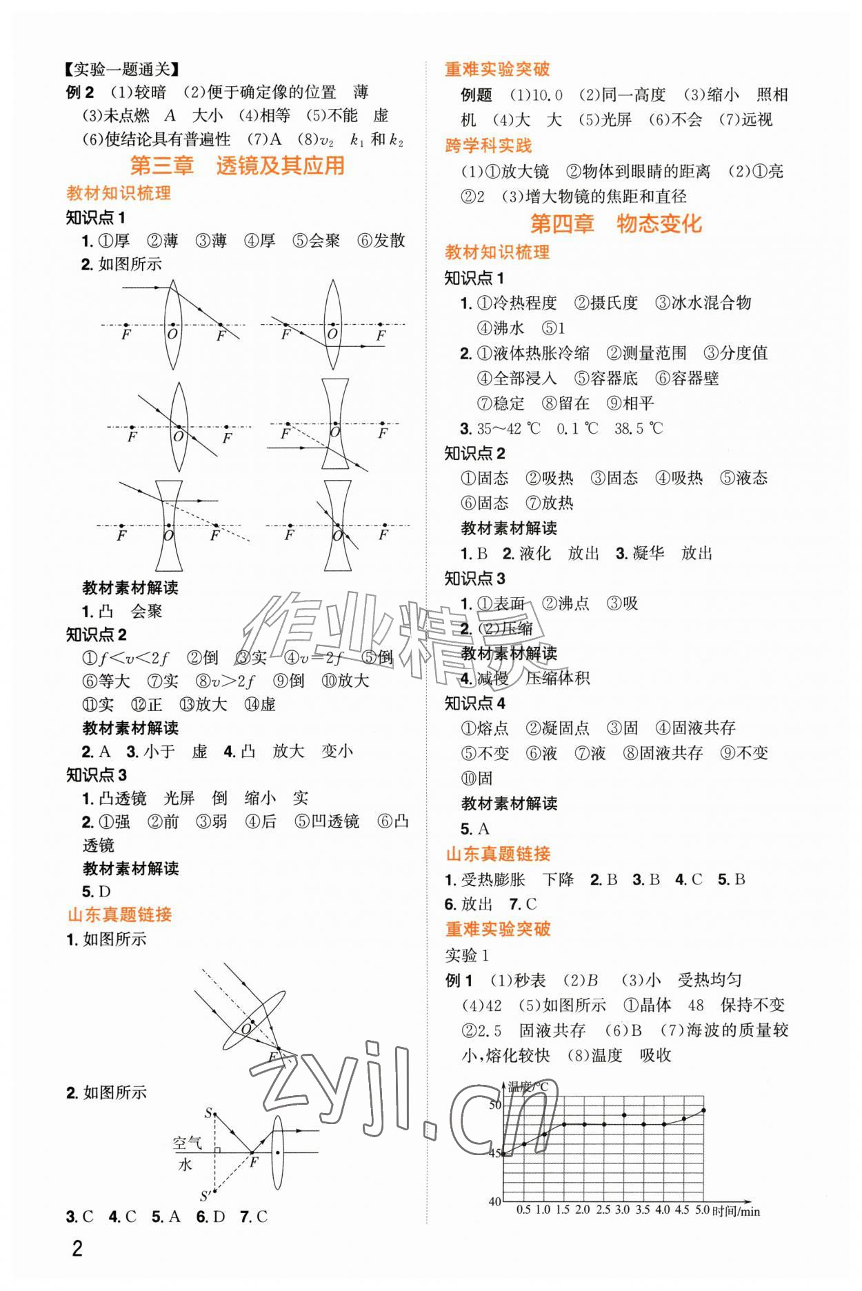 2026年初中总复习手册江西教育出版社物理山东专版&nbsp;第2页