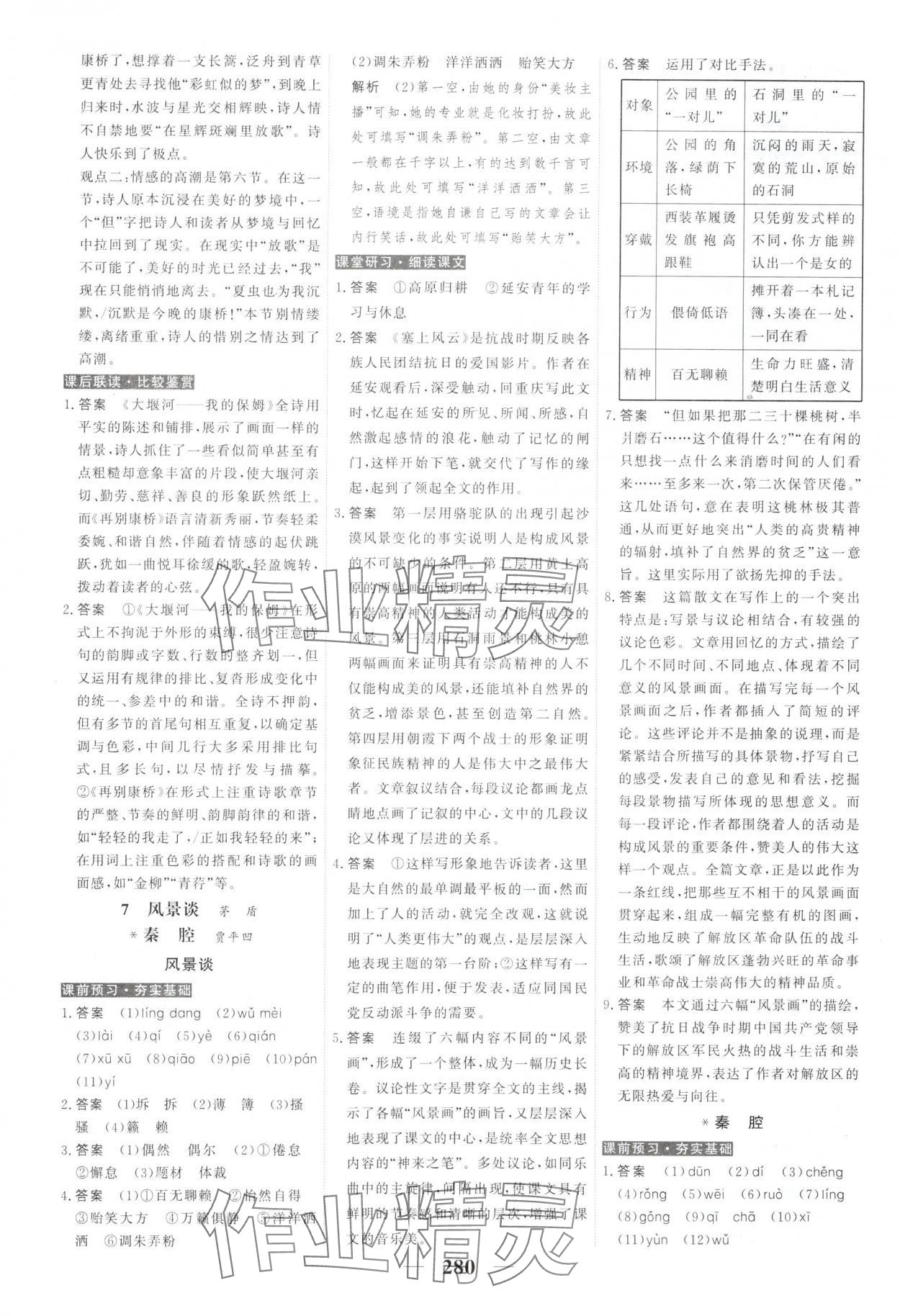 2025年高考調(diào)研衡水重點中學(xué)新教材同步學(xué)案高中語文選擇性必修下冊人教版 第10頁