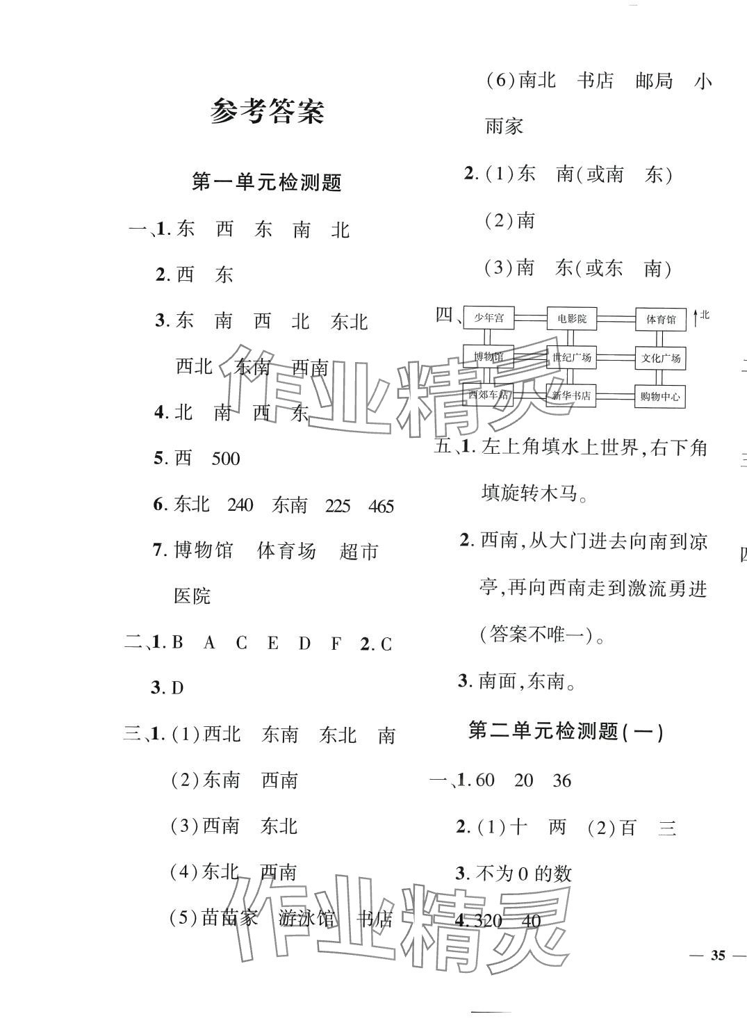 2024年黄冈360度定制密卷三年级数学下册人教版 第1页