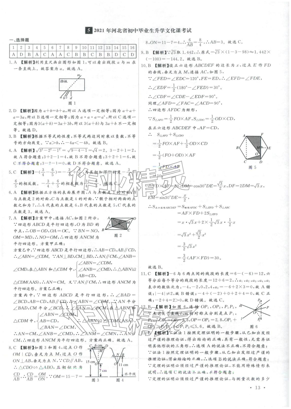 2026年河北中考必备卷数学&nbsp;第13页