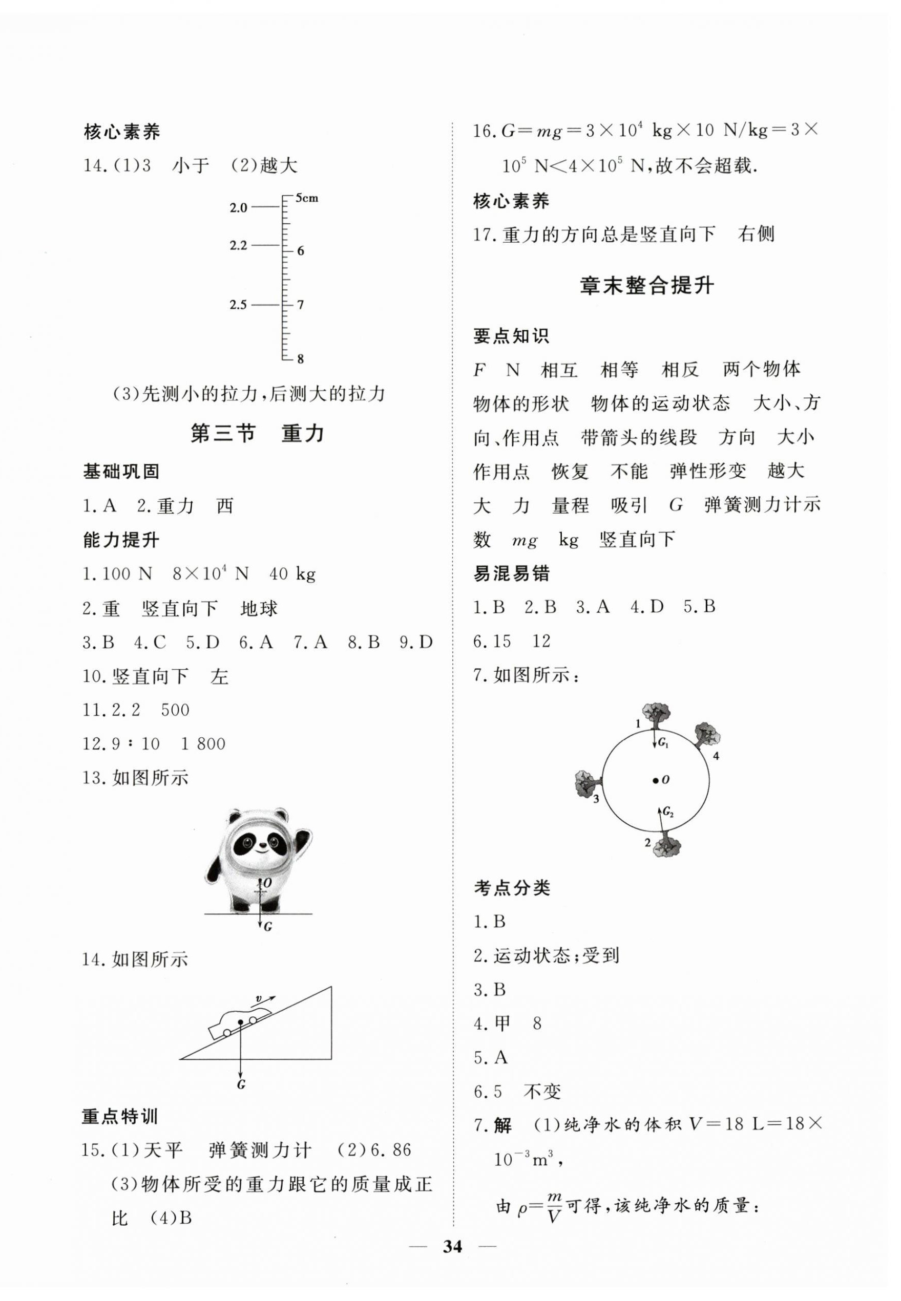 2024年標(biāo)準(zhǔn)課堂八年級(jí)物理下冊(cè)人教版升級(jí)版 第2頁(yè)